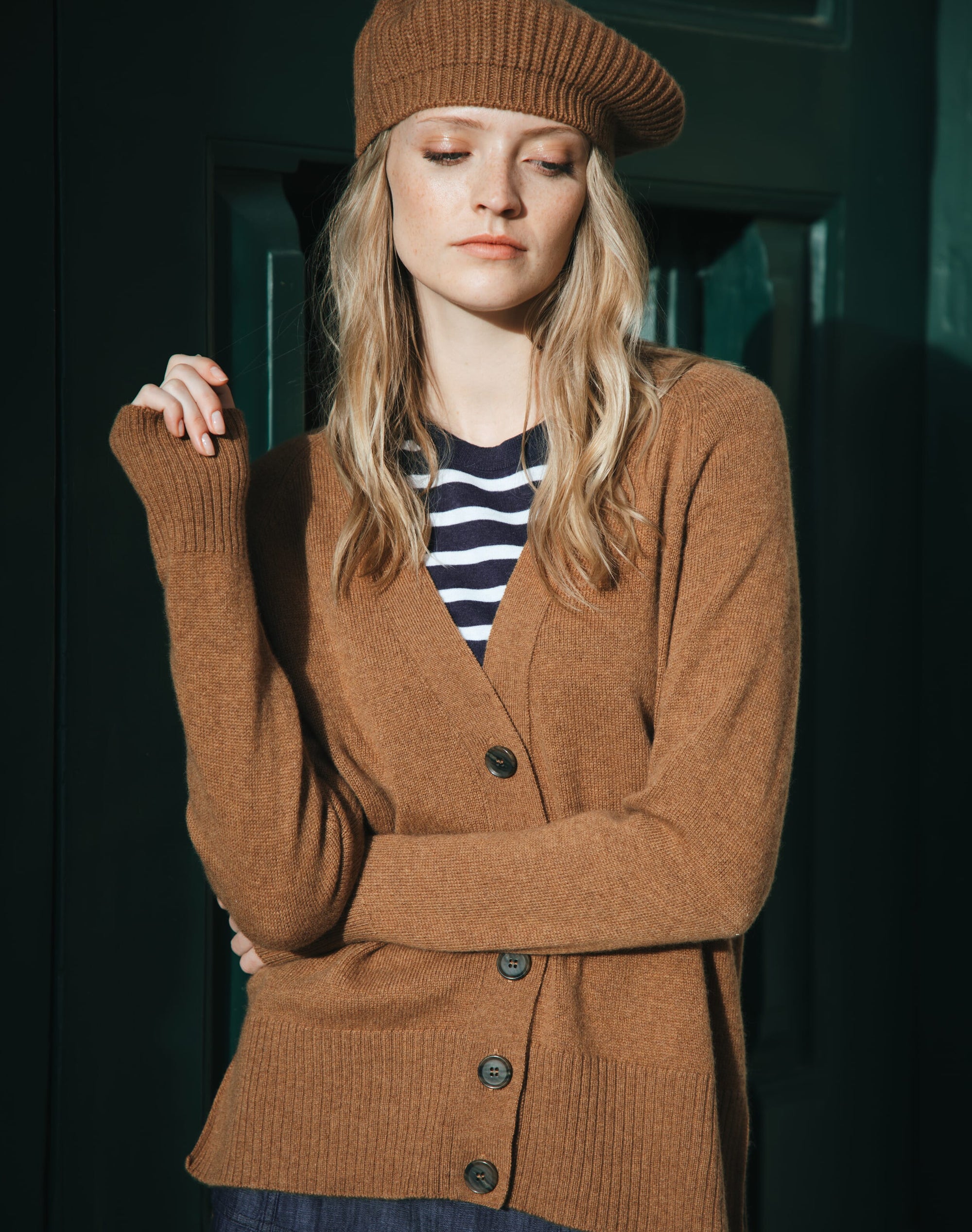 Cashmere Long Line Cardigan