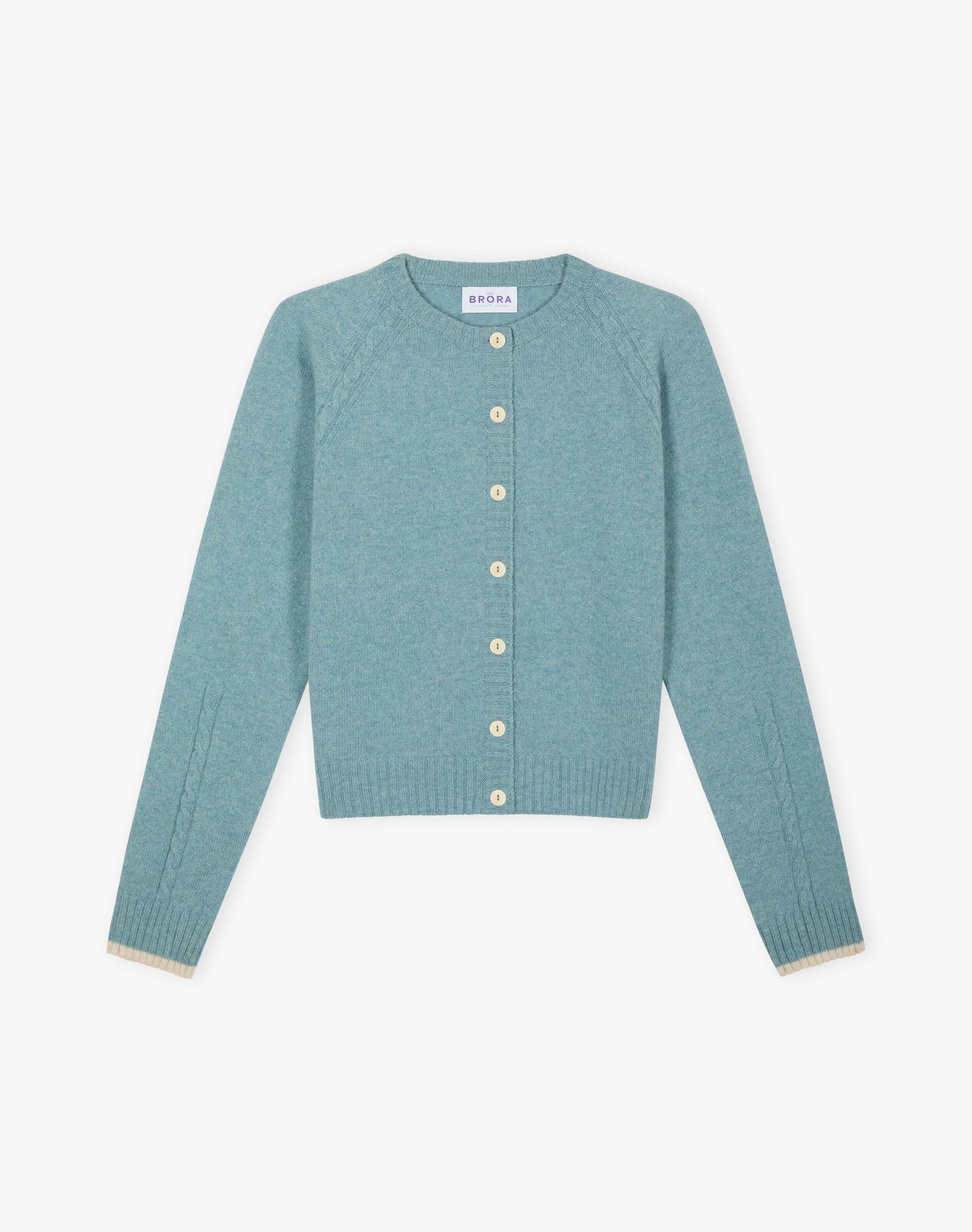Cashmere Cable Cardigan