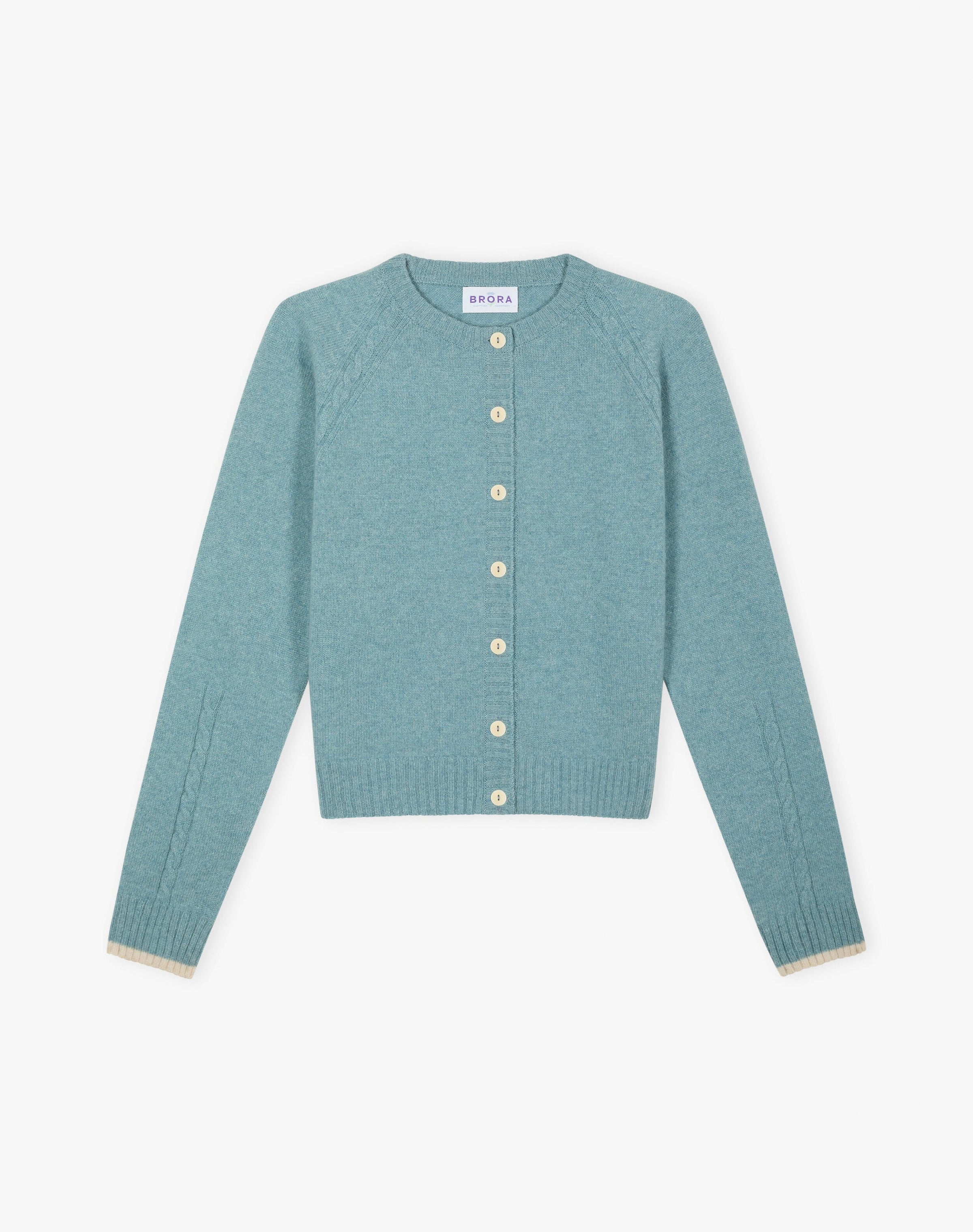 Cashmere Cable Cardigan