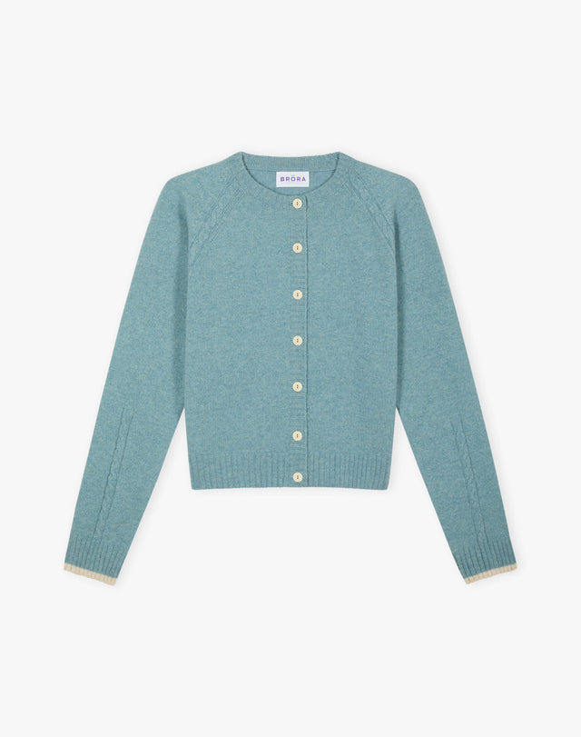 Cashmere Cable Cardigan