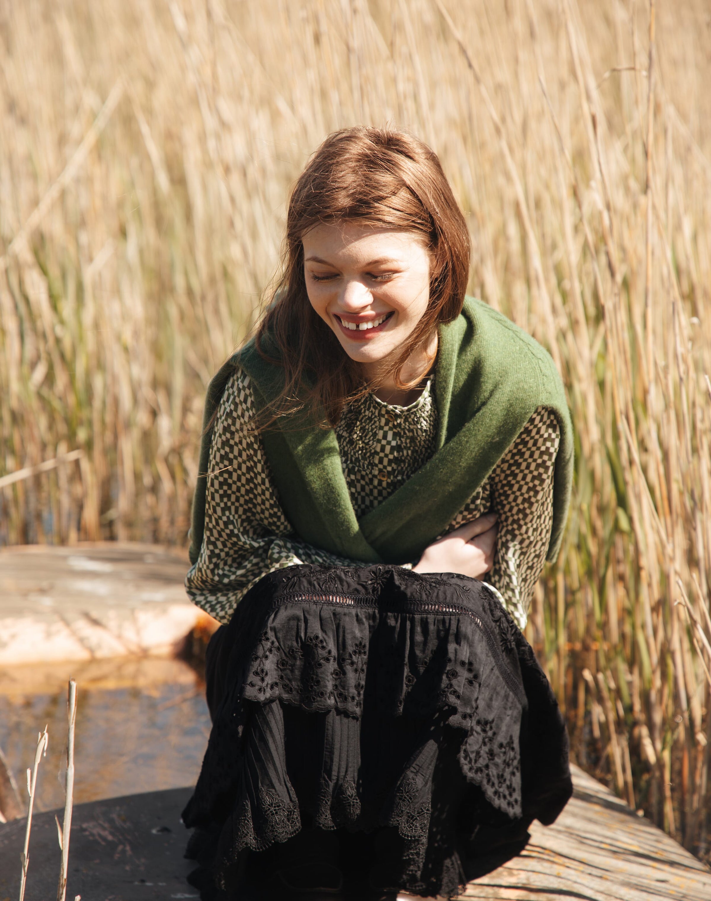 Cashmere Cable Cardigan