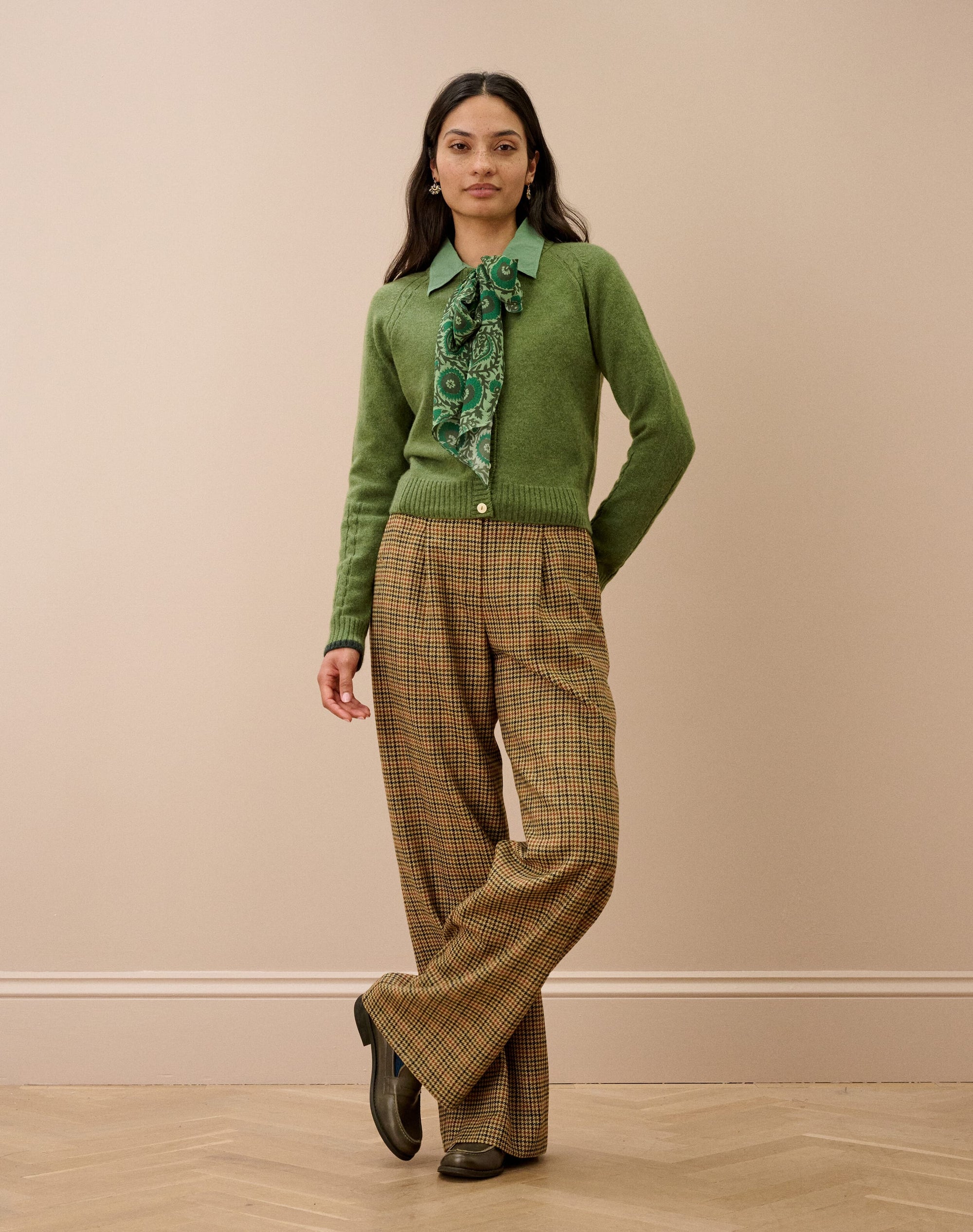 Cashmere Cable Cardigan
