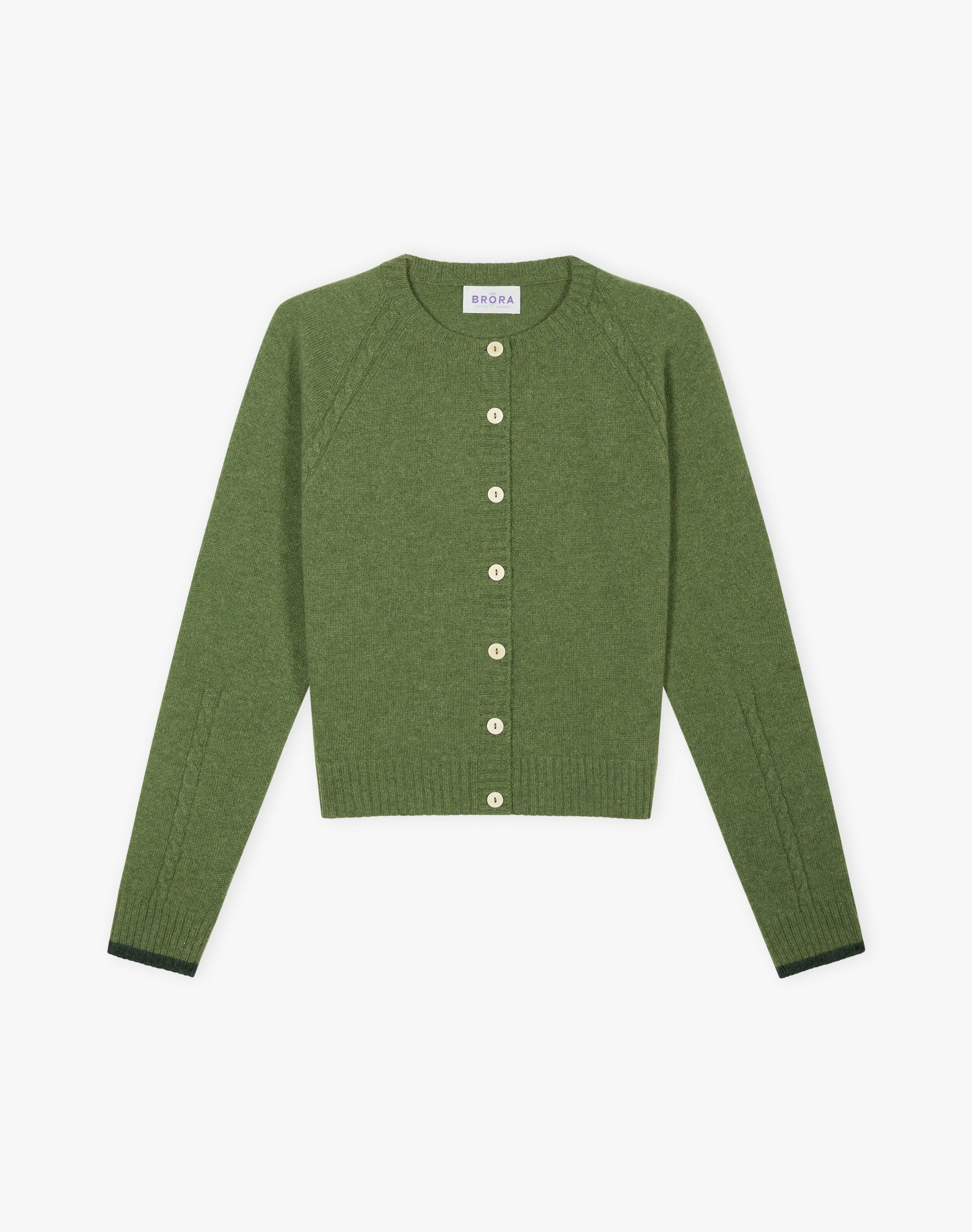 Cashmere Cable Cardigan