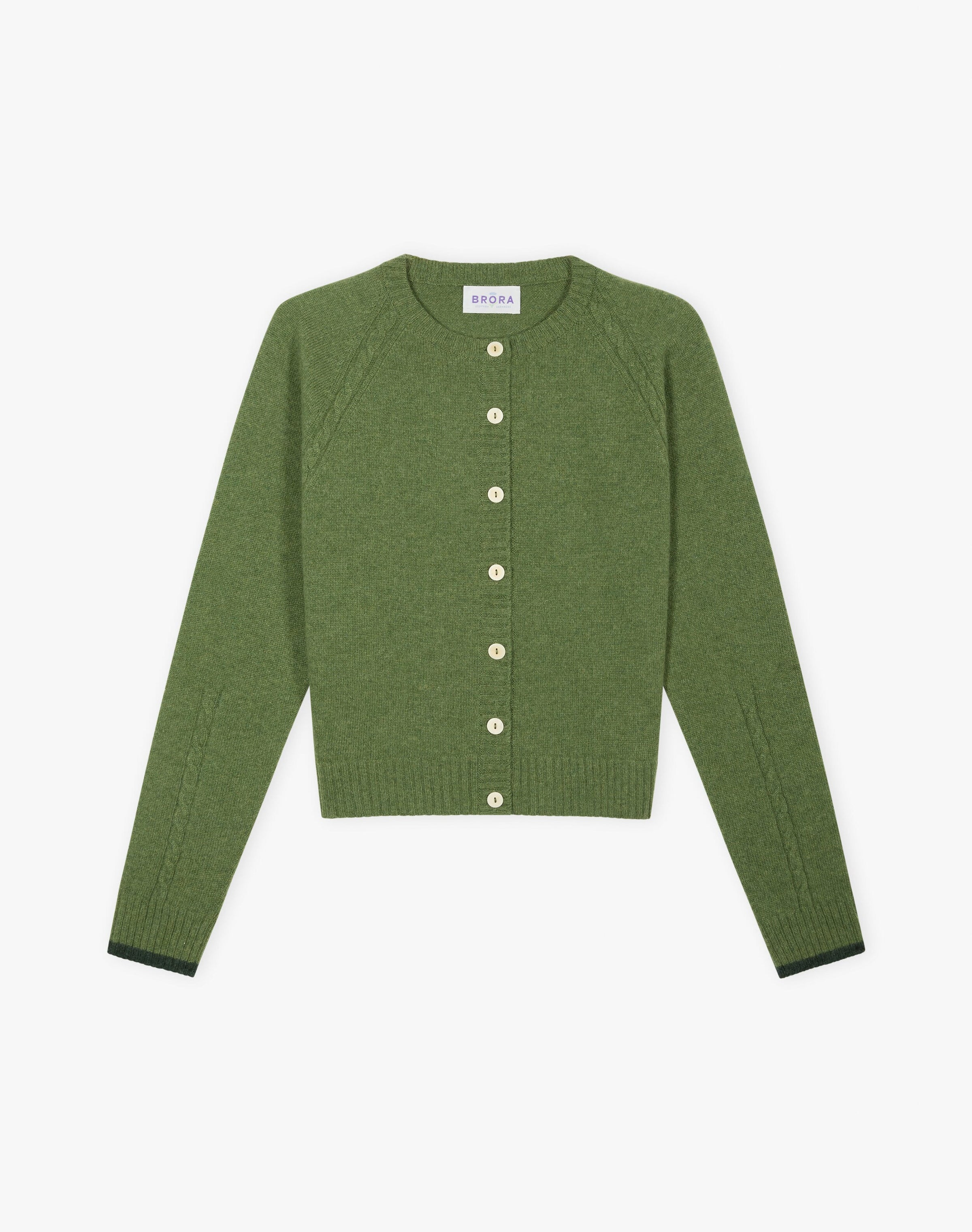 Cashmere Cable Cardigan