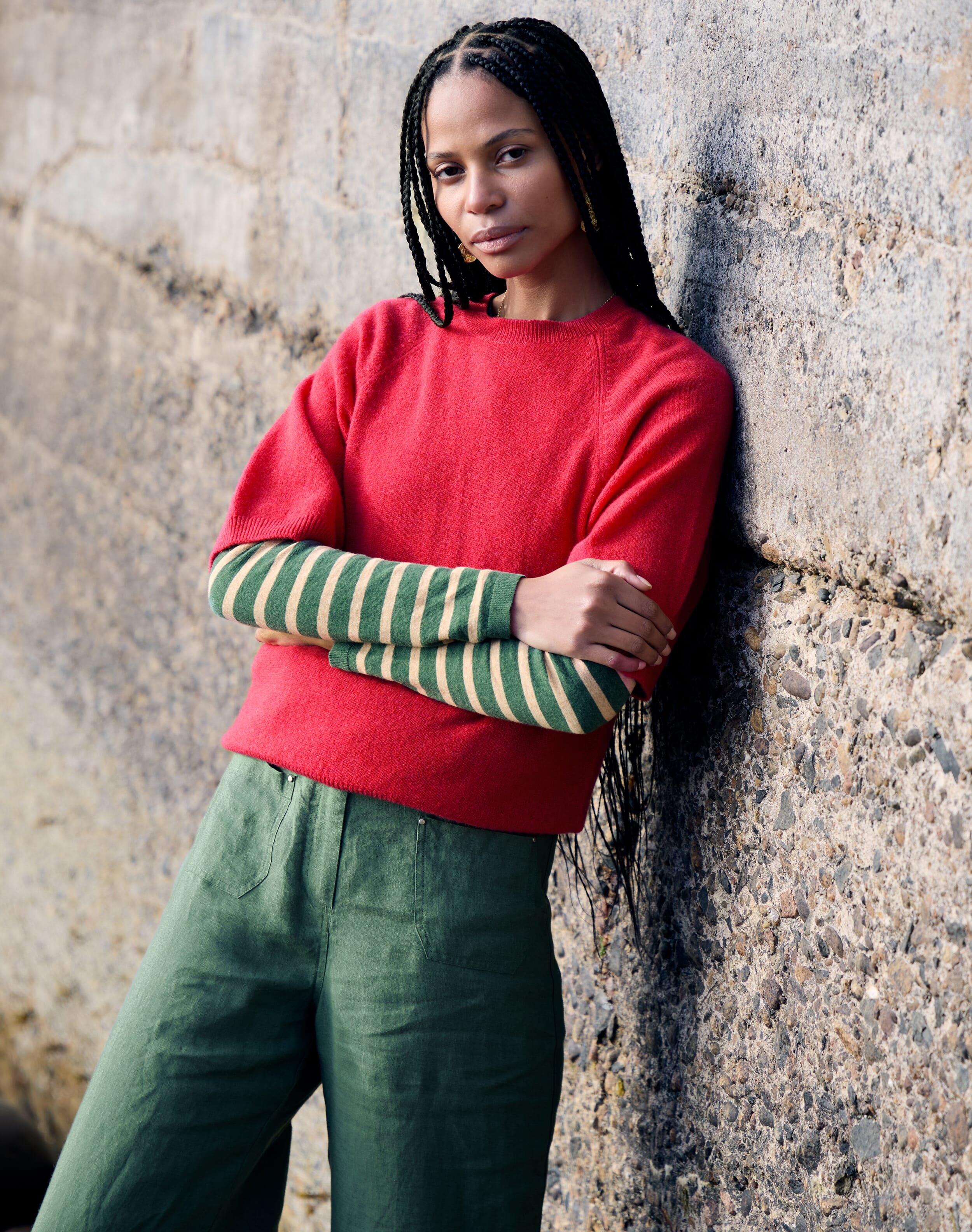Cashmere Slouchy T-Shirt