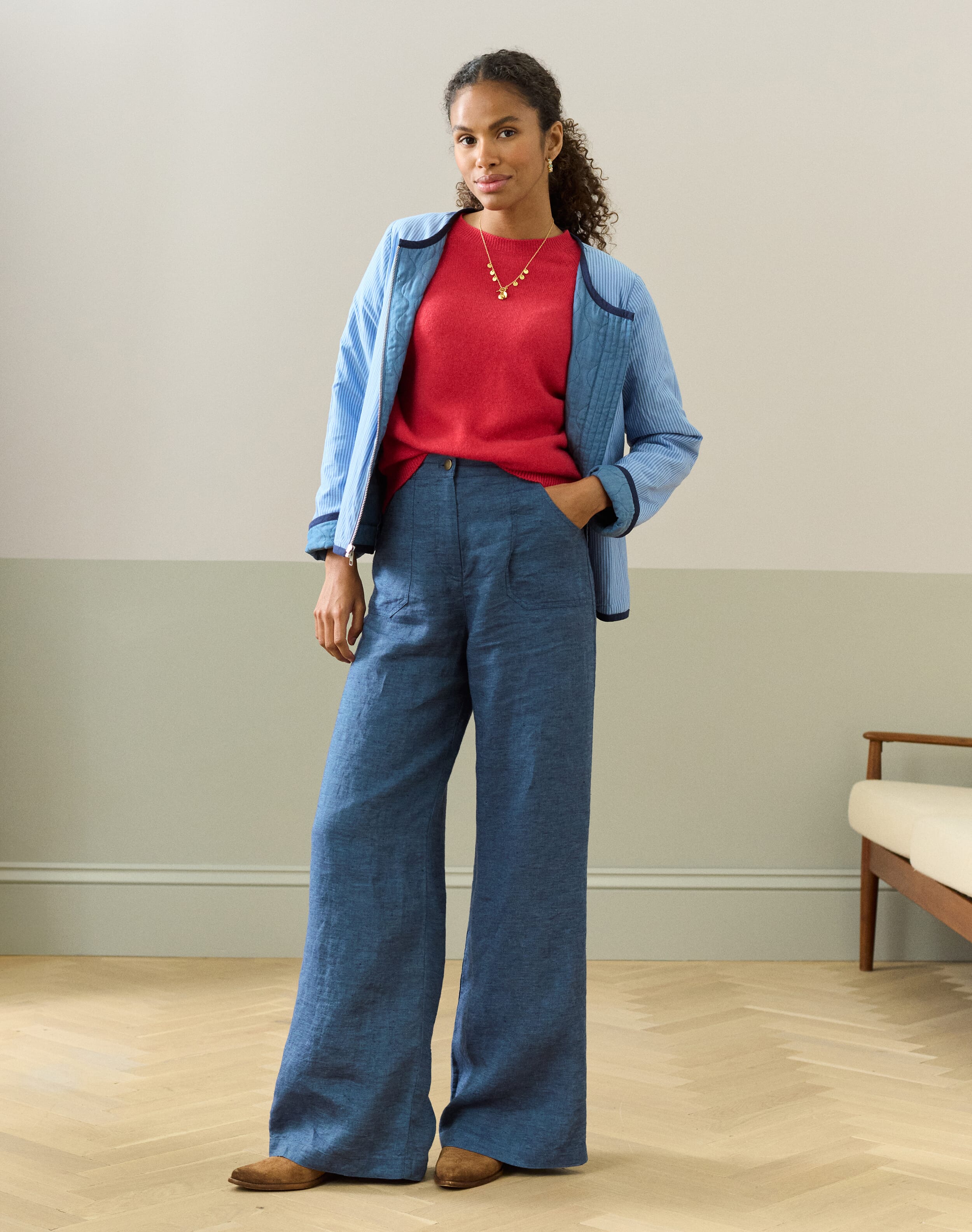 Cashmere Slouchy T-Shirt