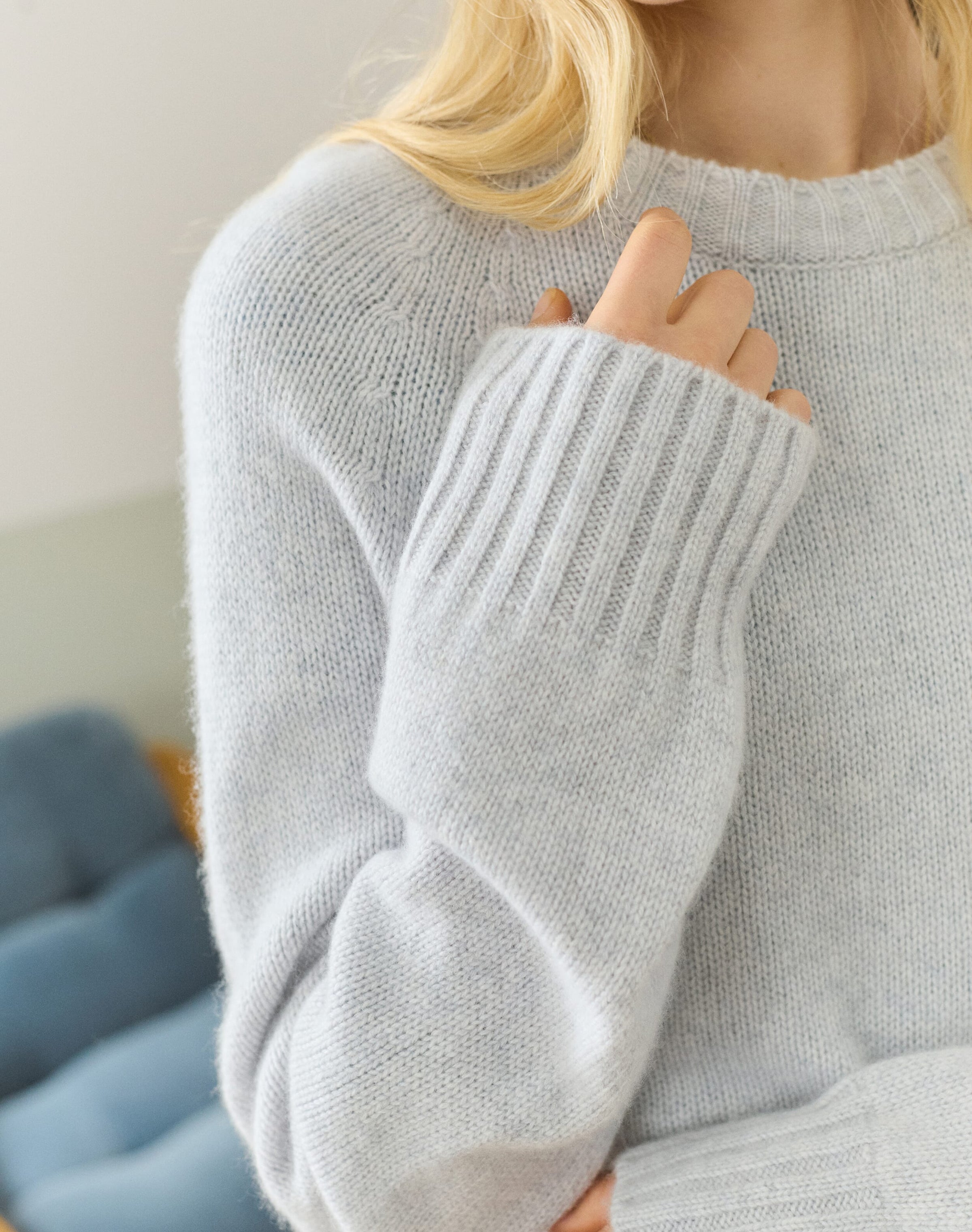 Cashmere Long Line Jumper