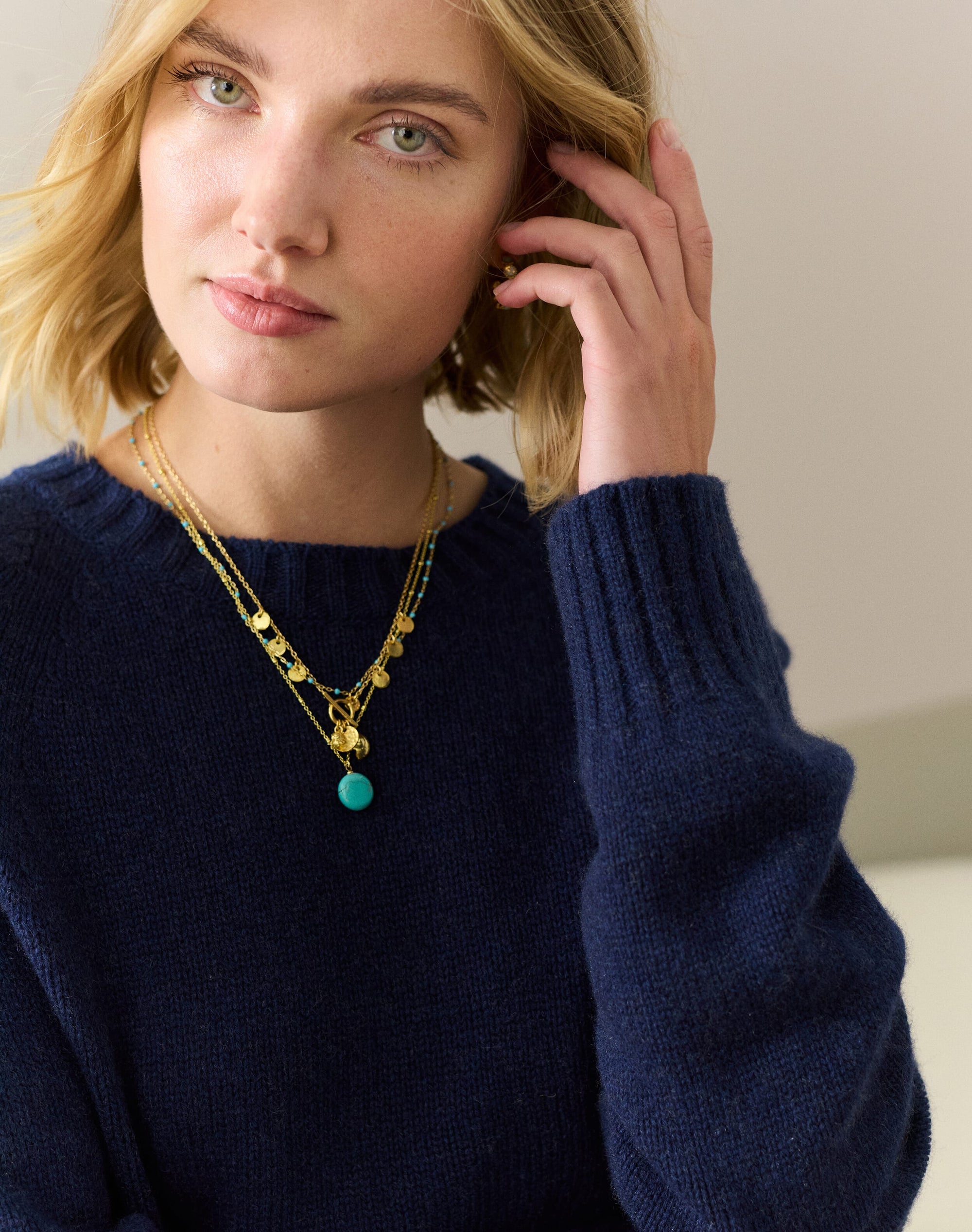 Cashmere Long Line Jumper