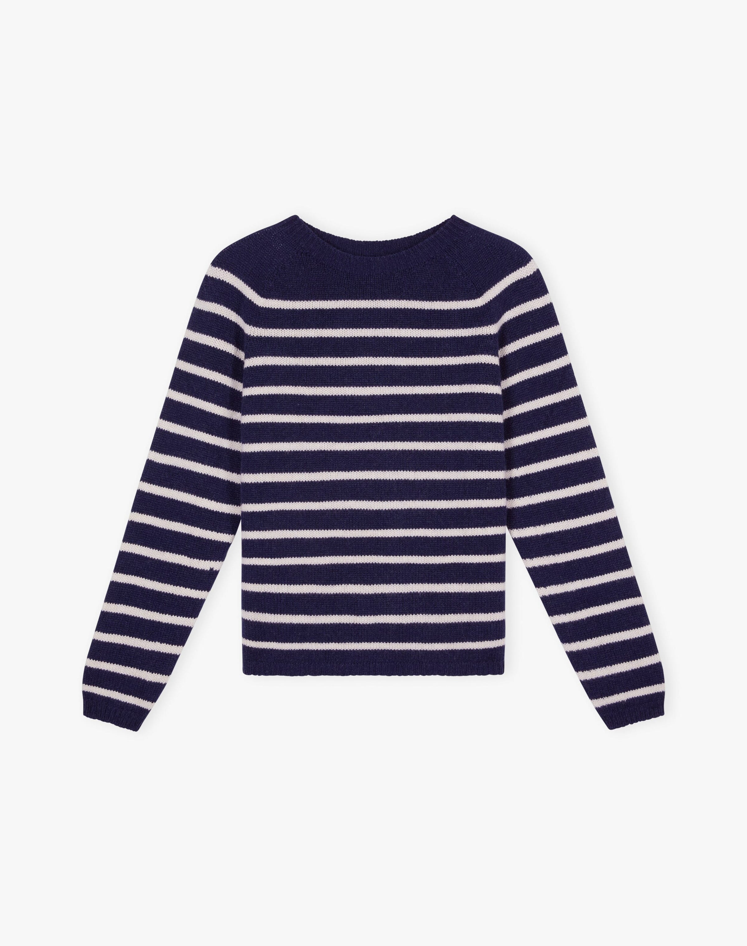 Cashmere Breton Stripe Jumper