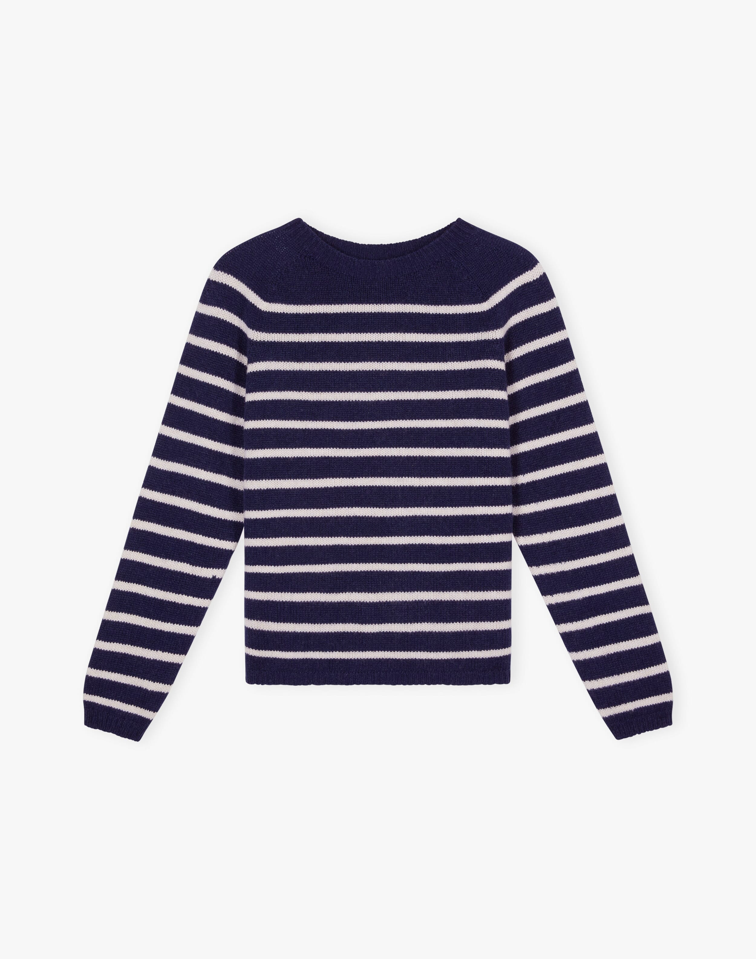 Cashmere Breton Stripe Jumper