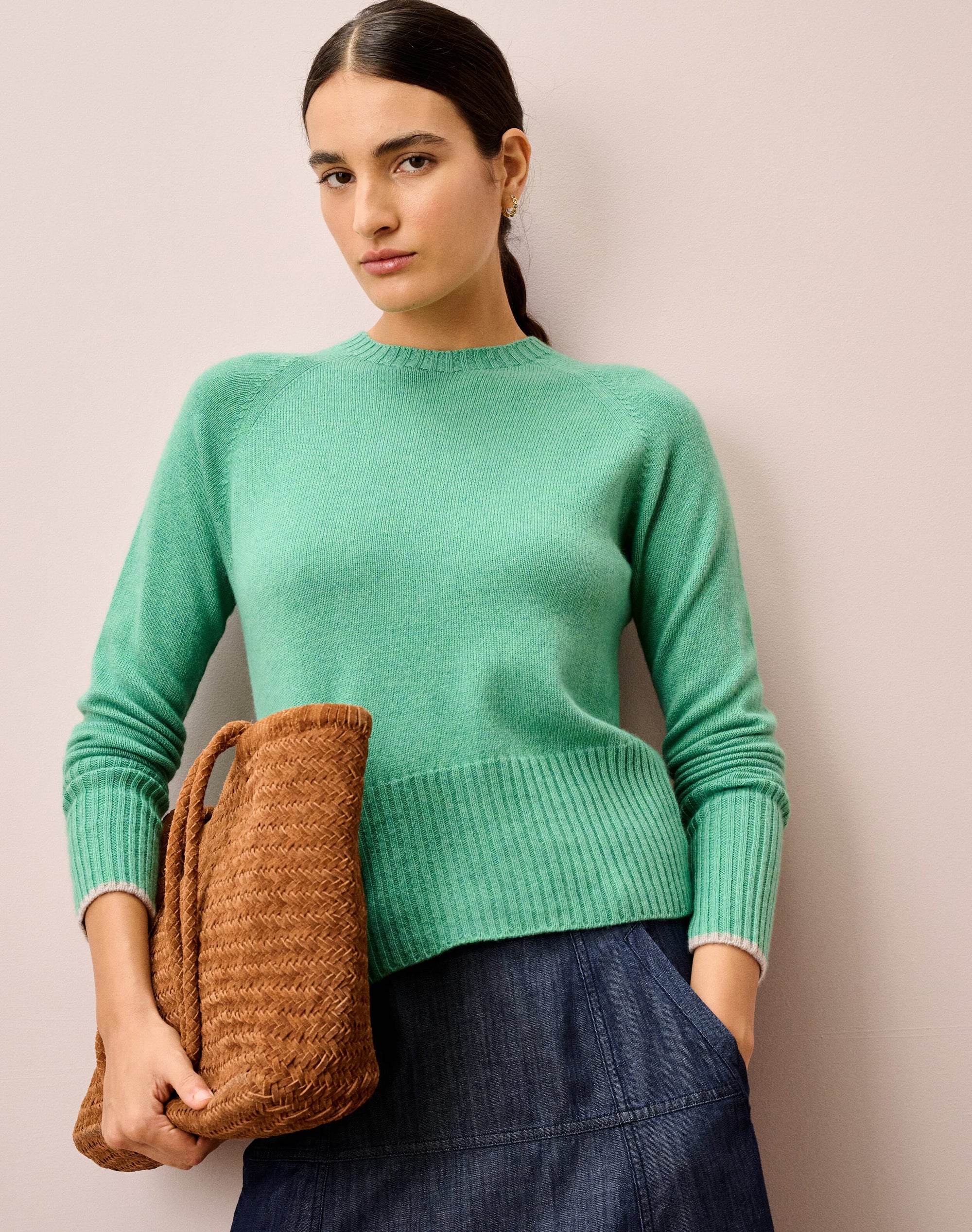 Cashmere Boxy Jumper