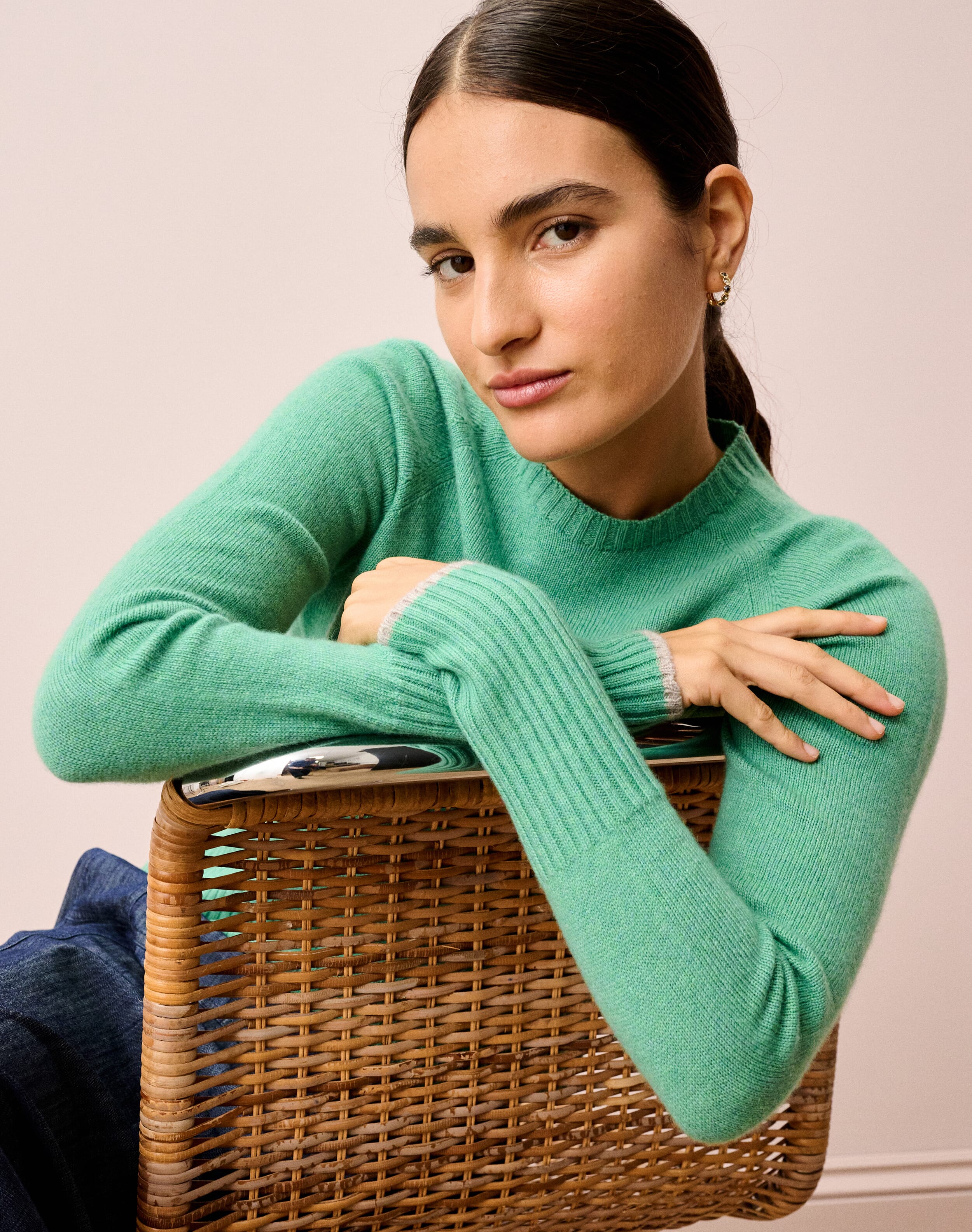 Cashmere Boxy Jumper