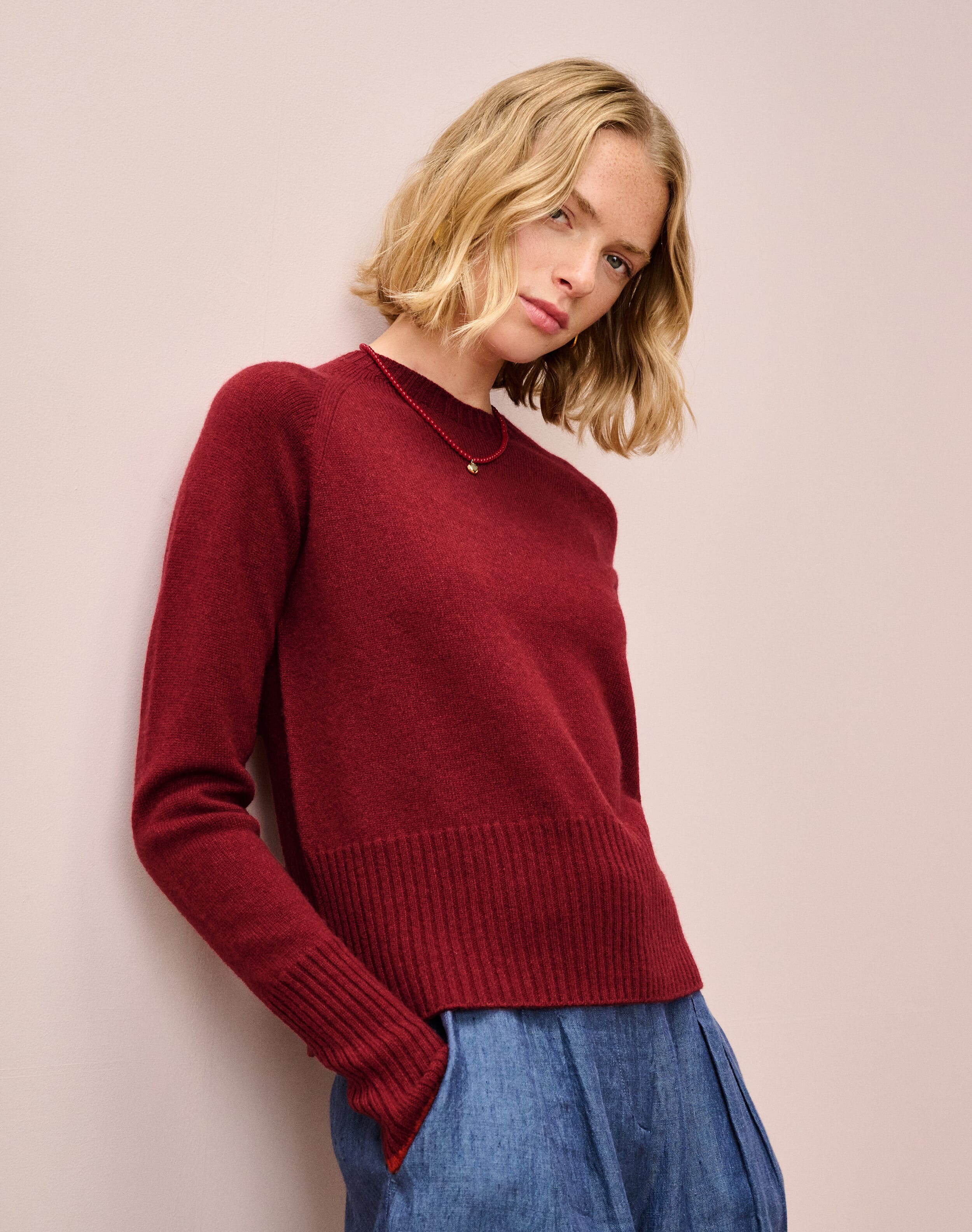 Cashmere Boxy Jumper