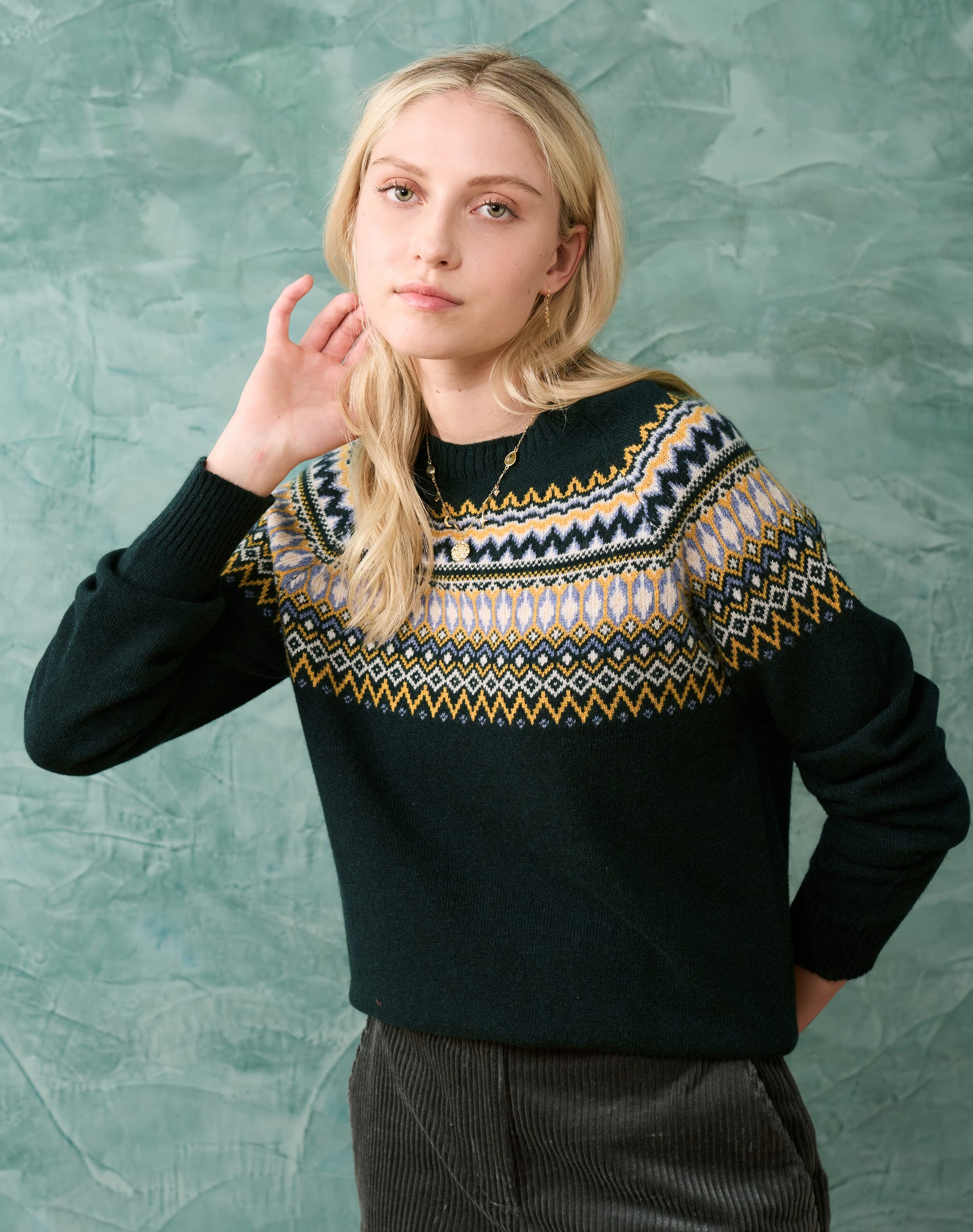 Cashmere Icelandic Jumper