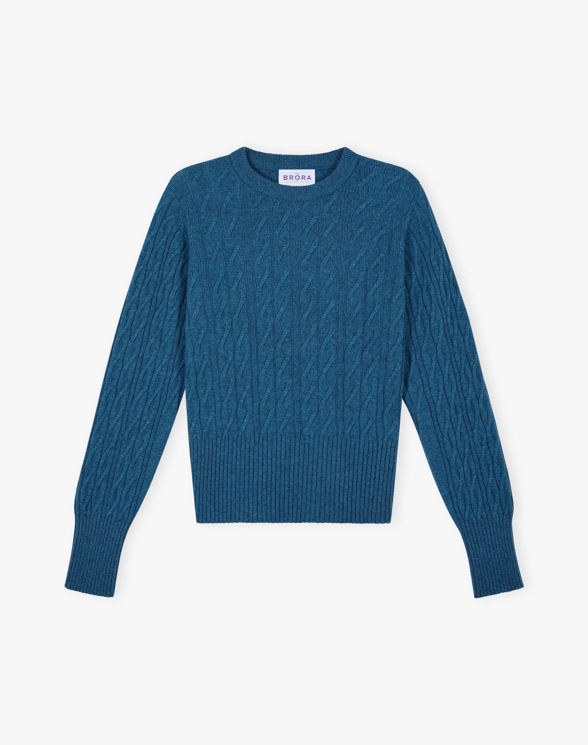 Cashmere Cable & Rib Jumper