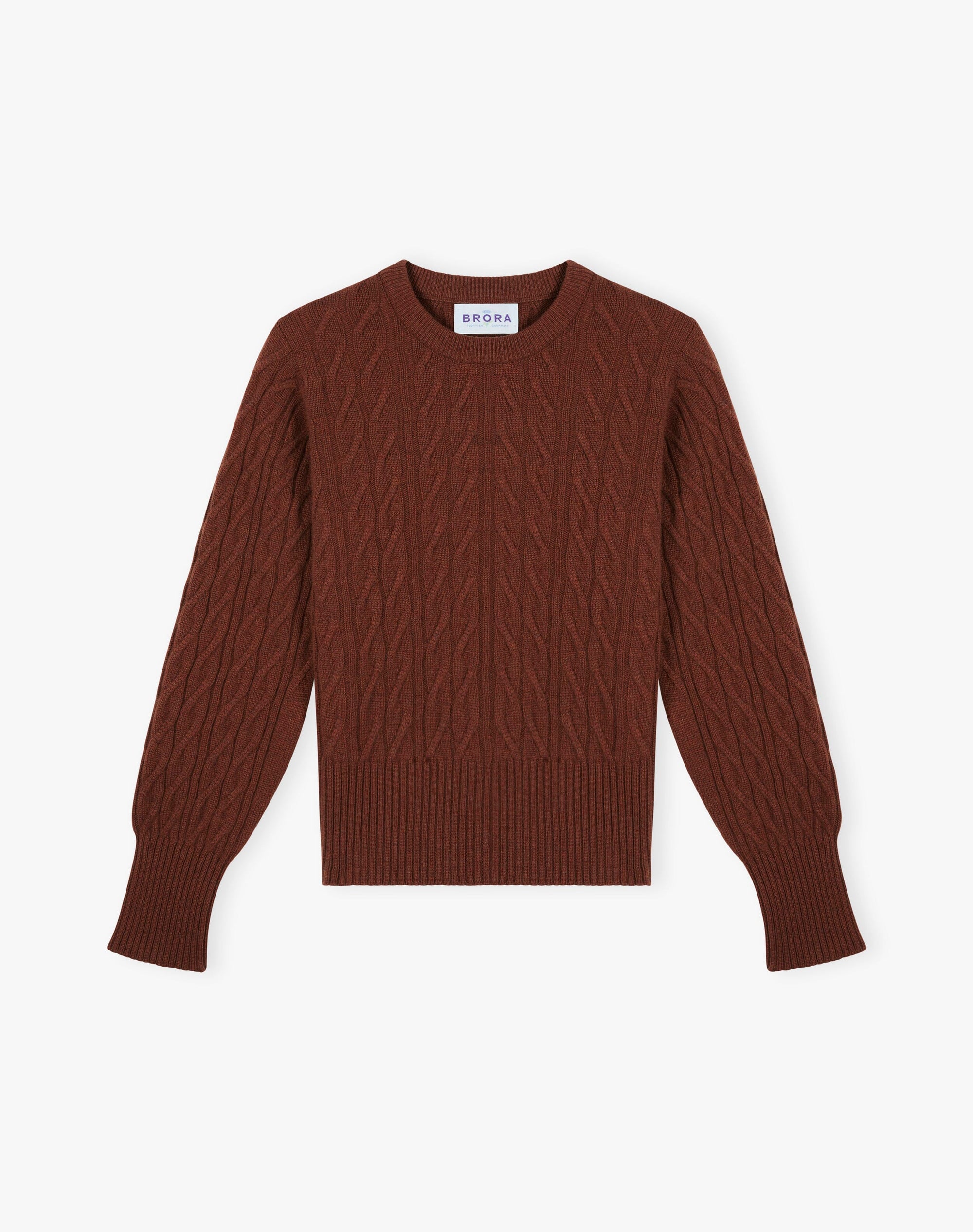 Cashmere Cable & Rib Jumper