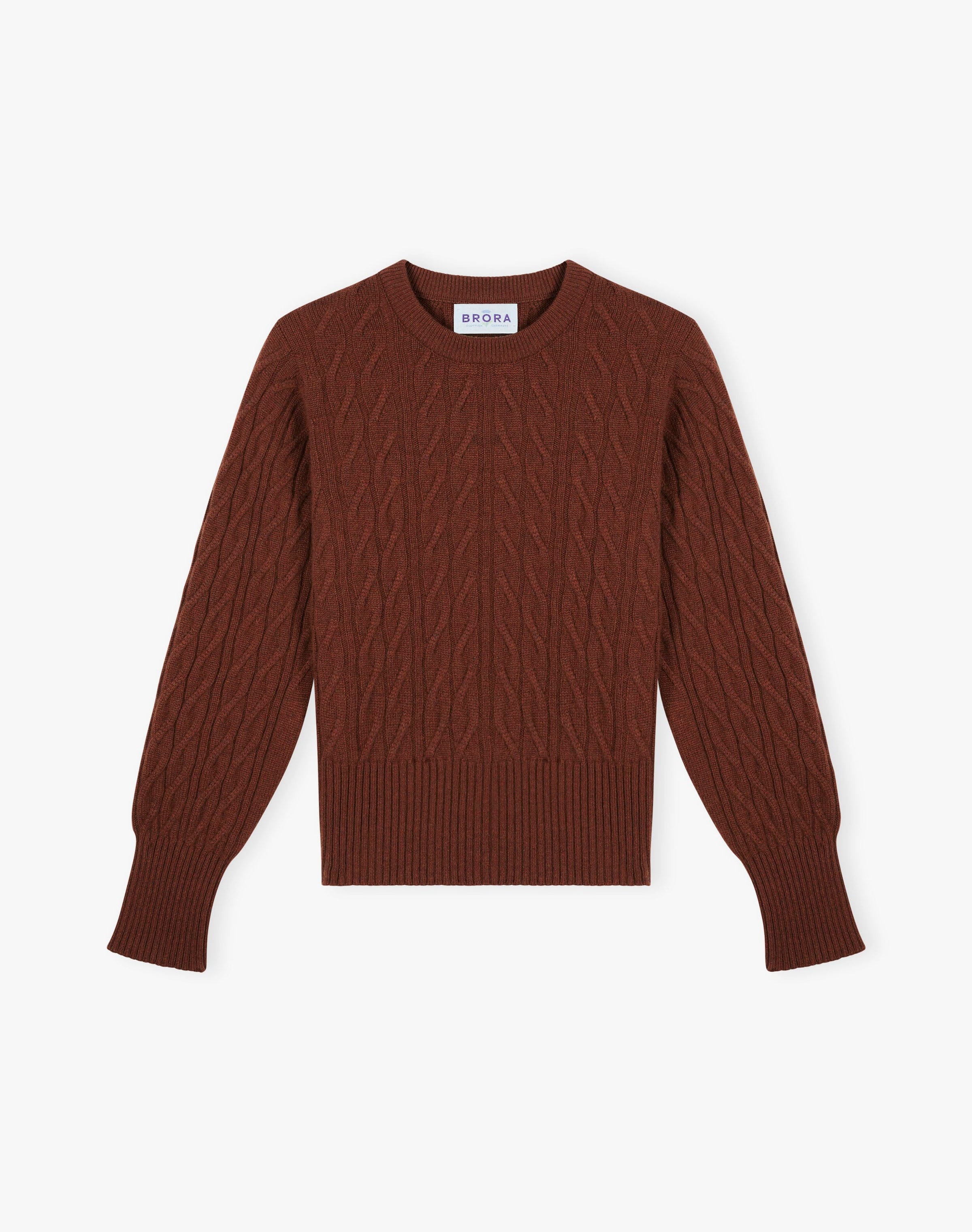 Cashmere Cable & Rib Jumper