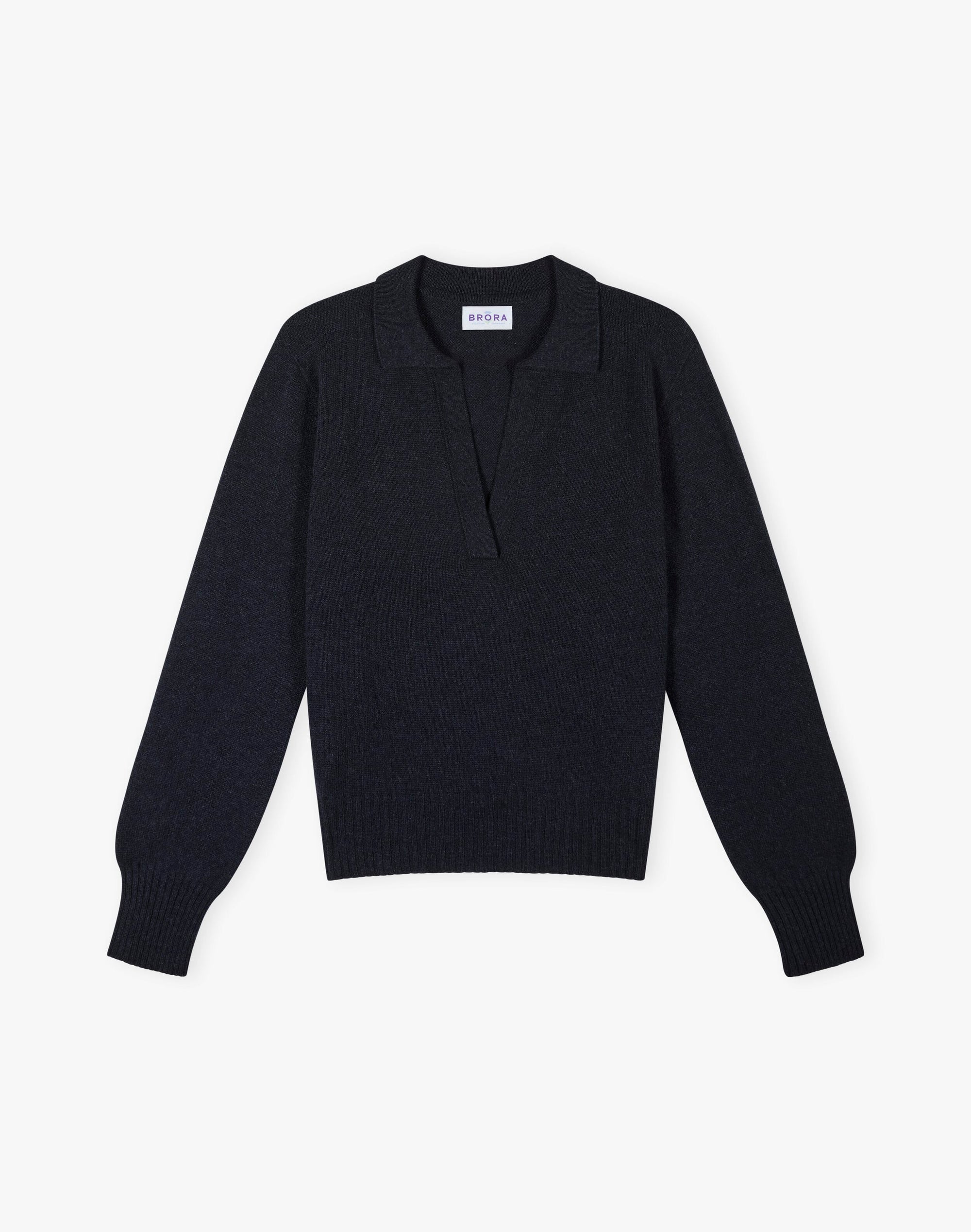 Cashmere Collared Jumper