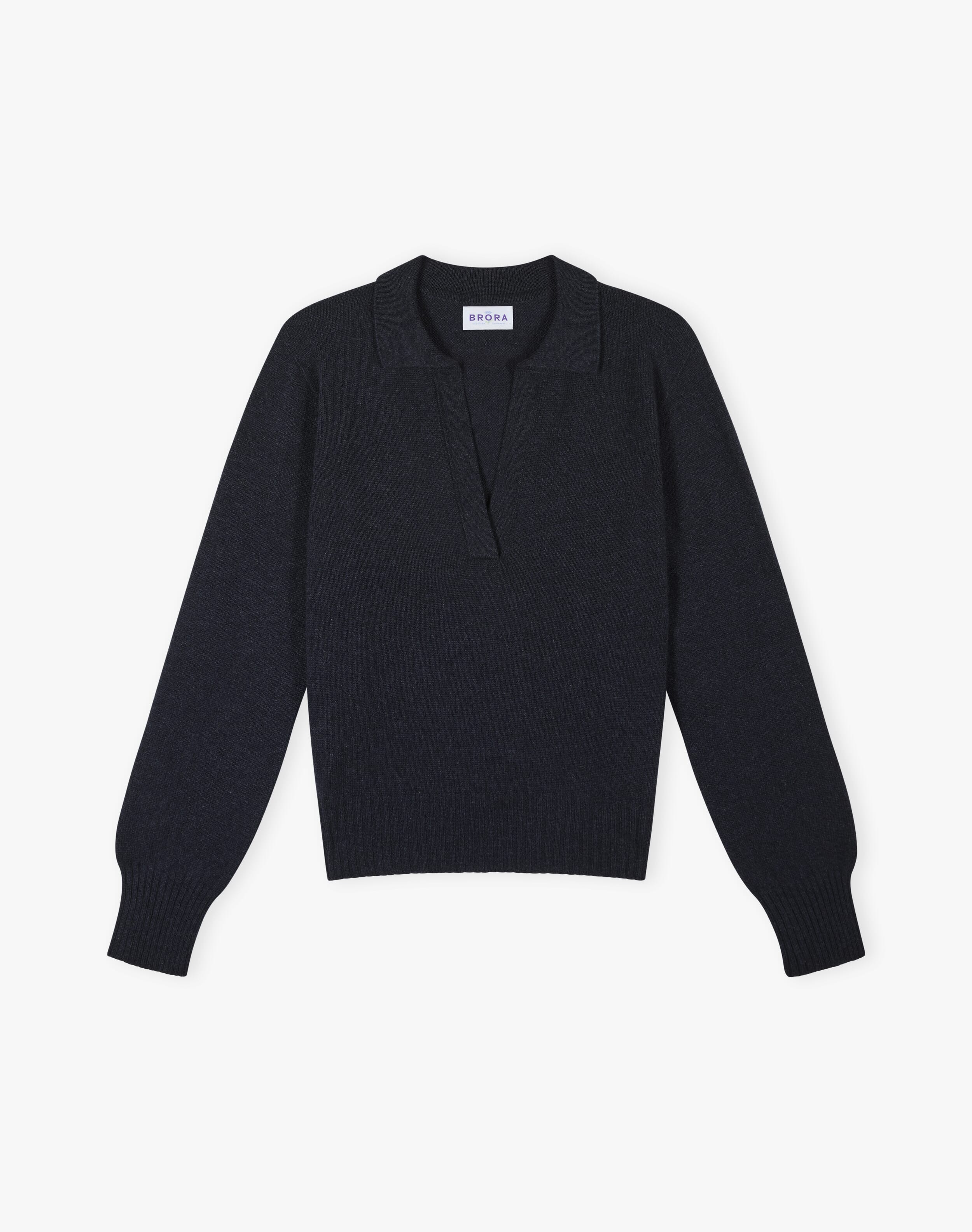 Cashmere Collared Jumper
