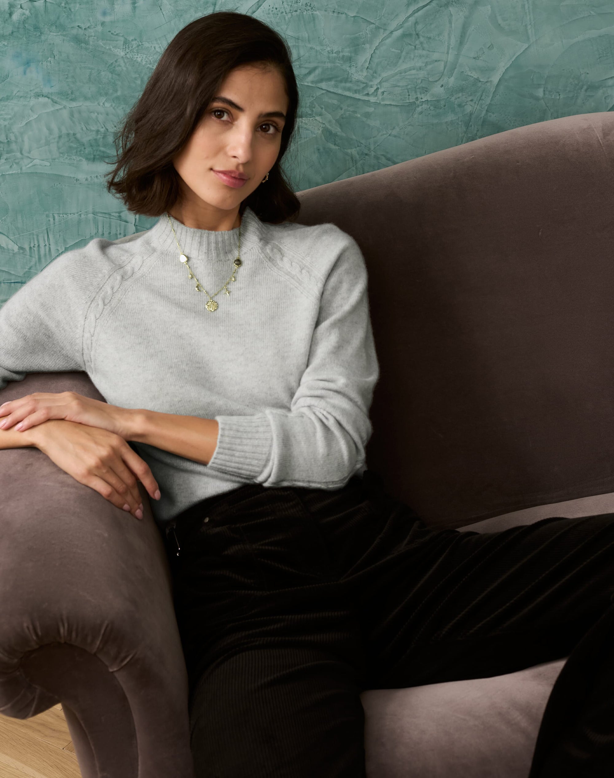 Cashmere Cable Jumper