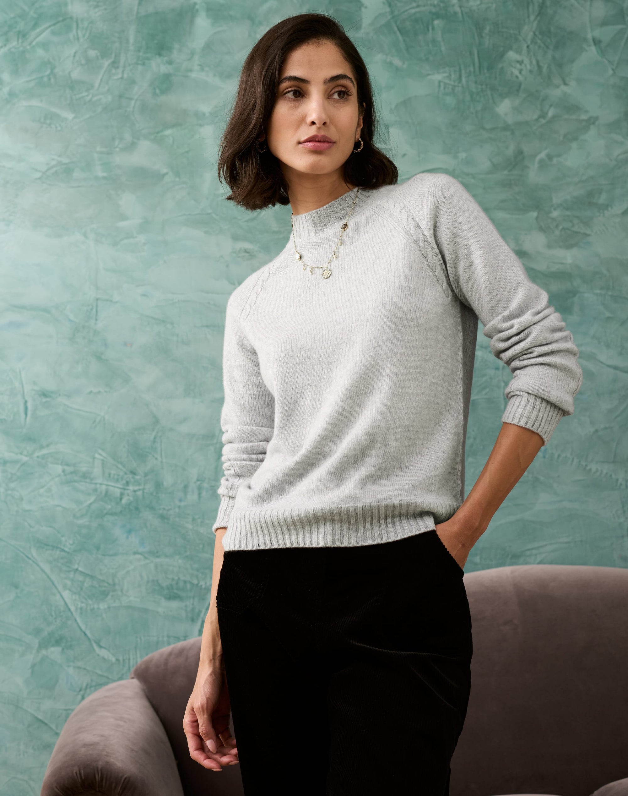 Cashmere Cable Jumper