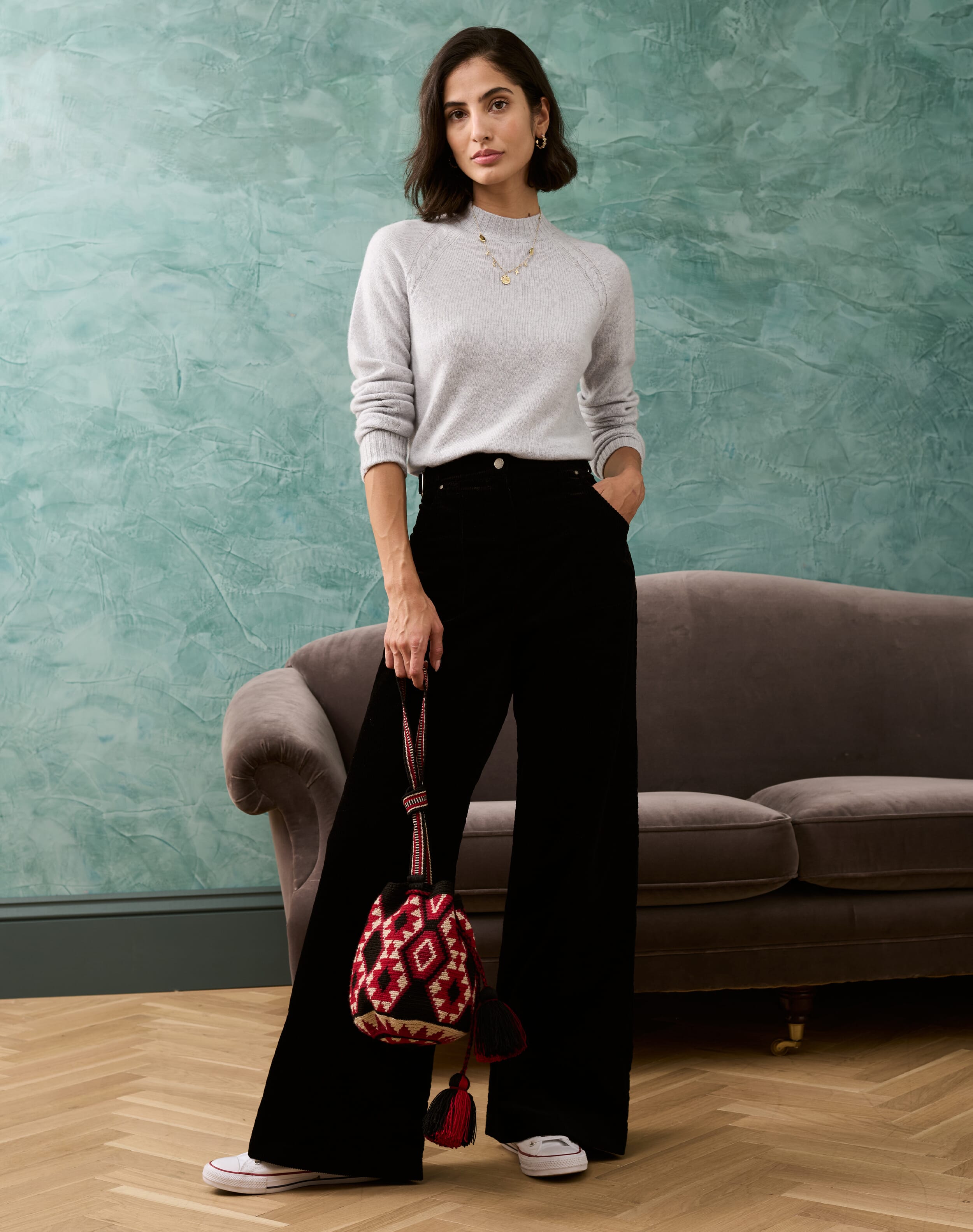 Cashmere Cable Jumper