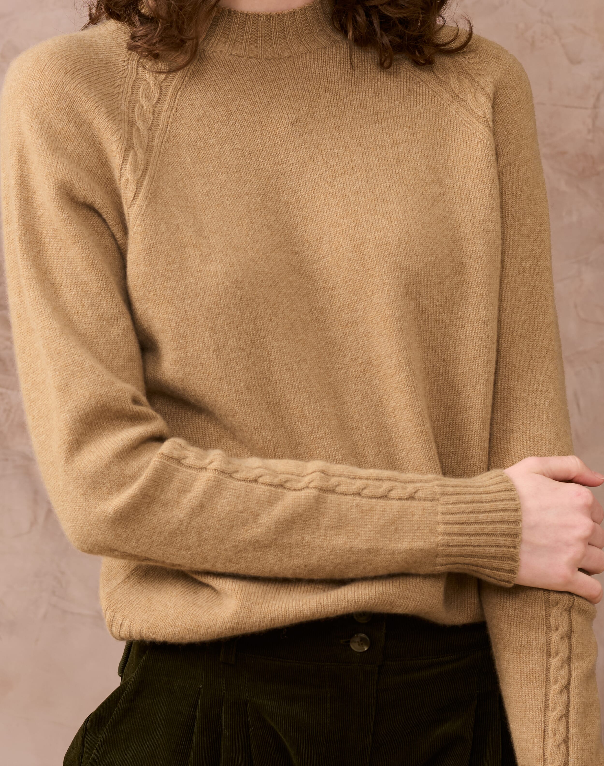 Cashmere Cable Jumper