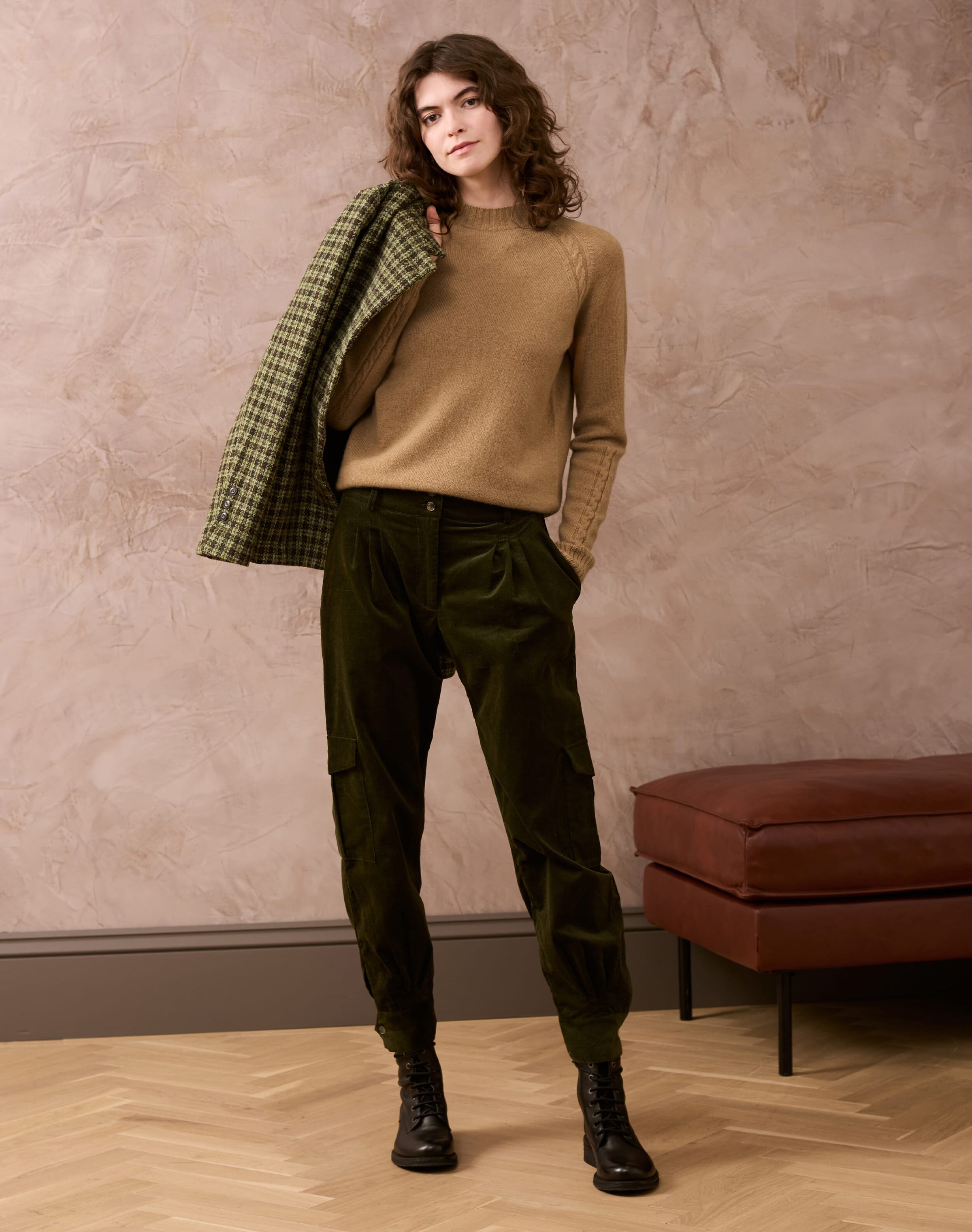 Cashmere Cable Jumper