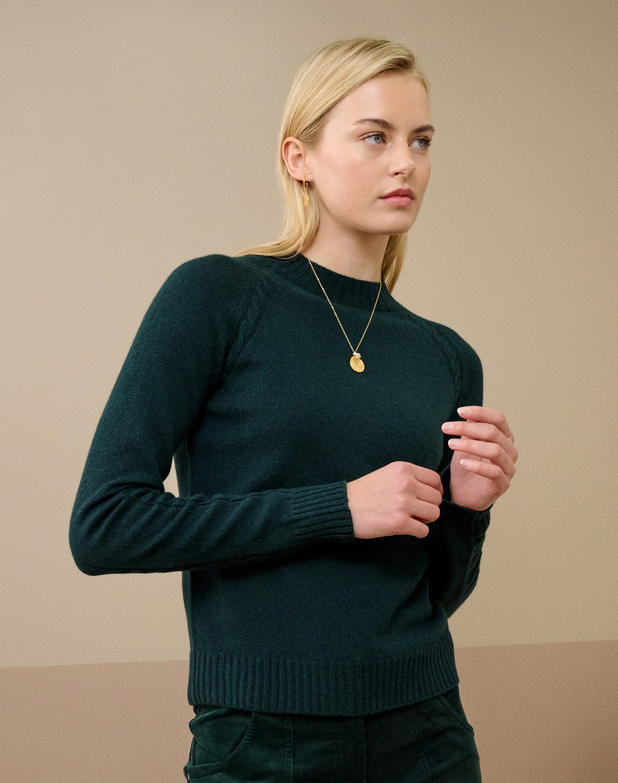 Cashmere Cable Jumper