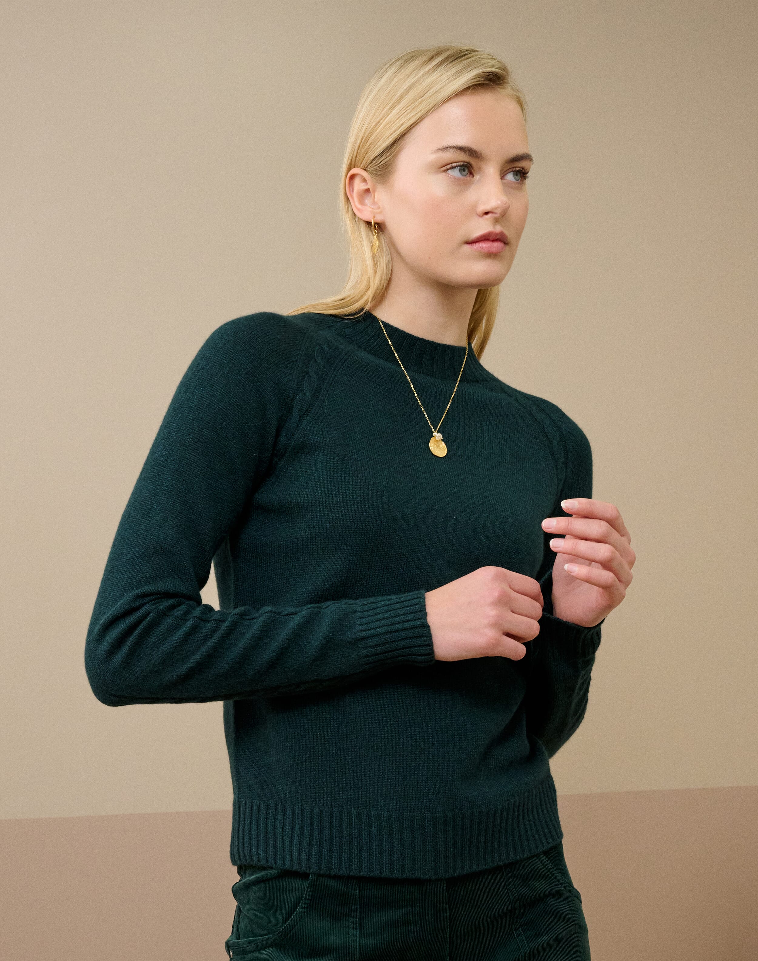 Cashmere Cable Jumper