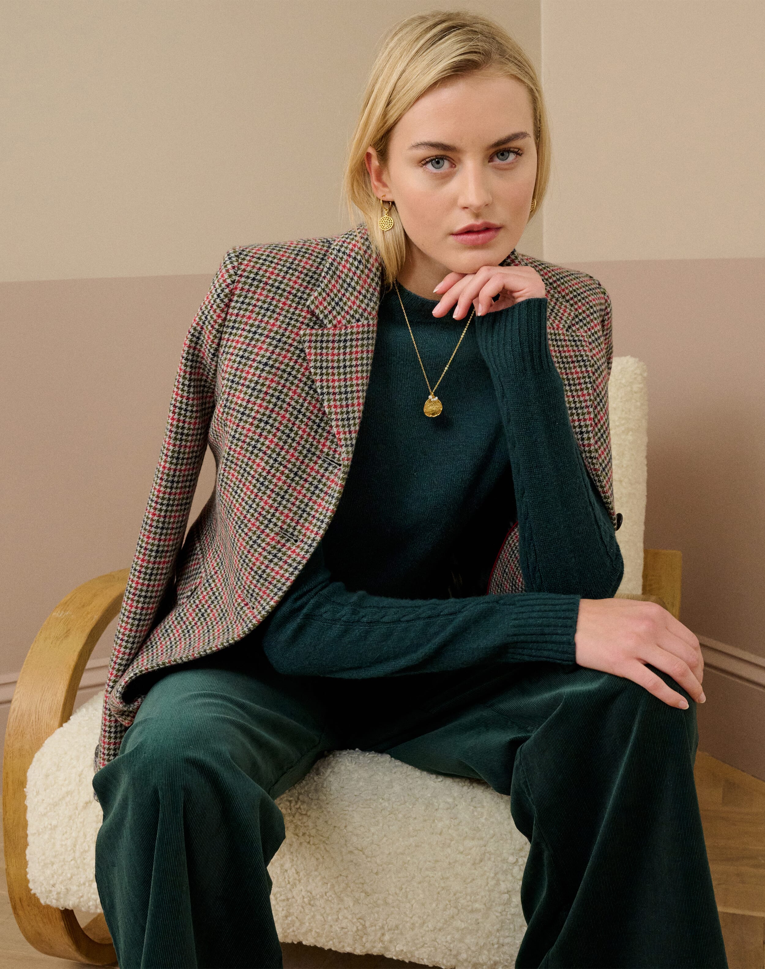 Cashmere Cable Jumper