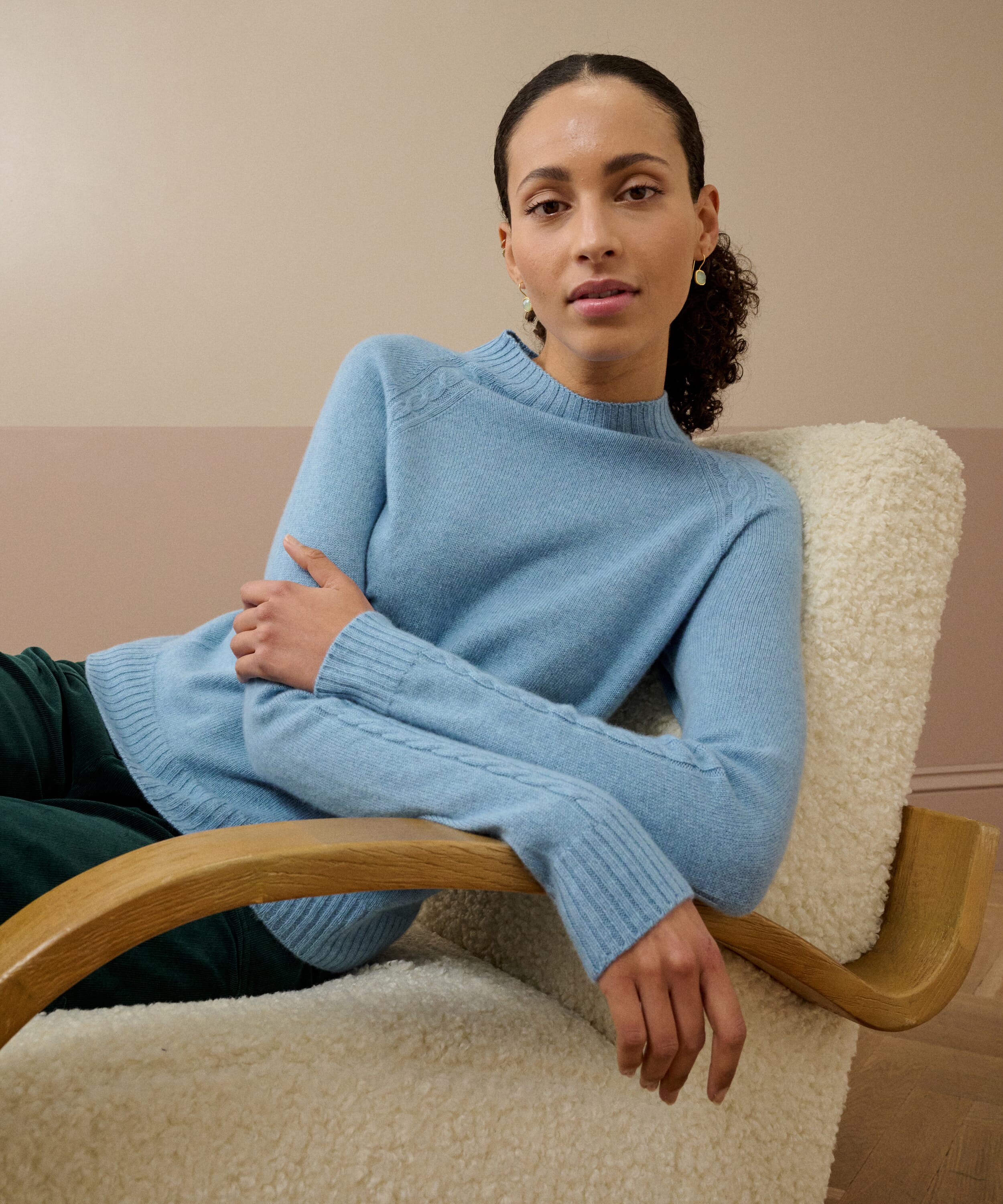 Cashmere Cable Jumper