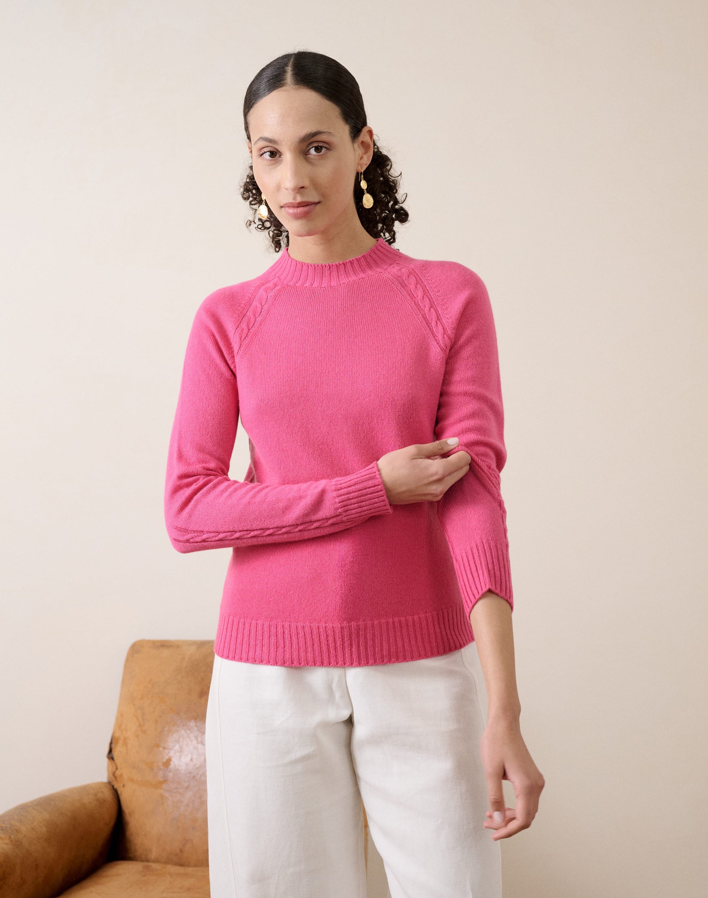 Cashmere Cable Jumper