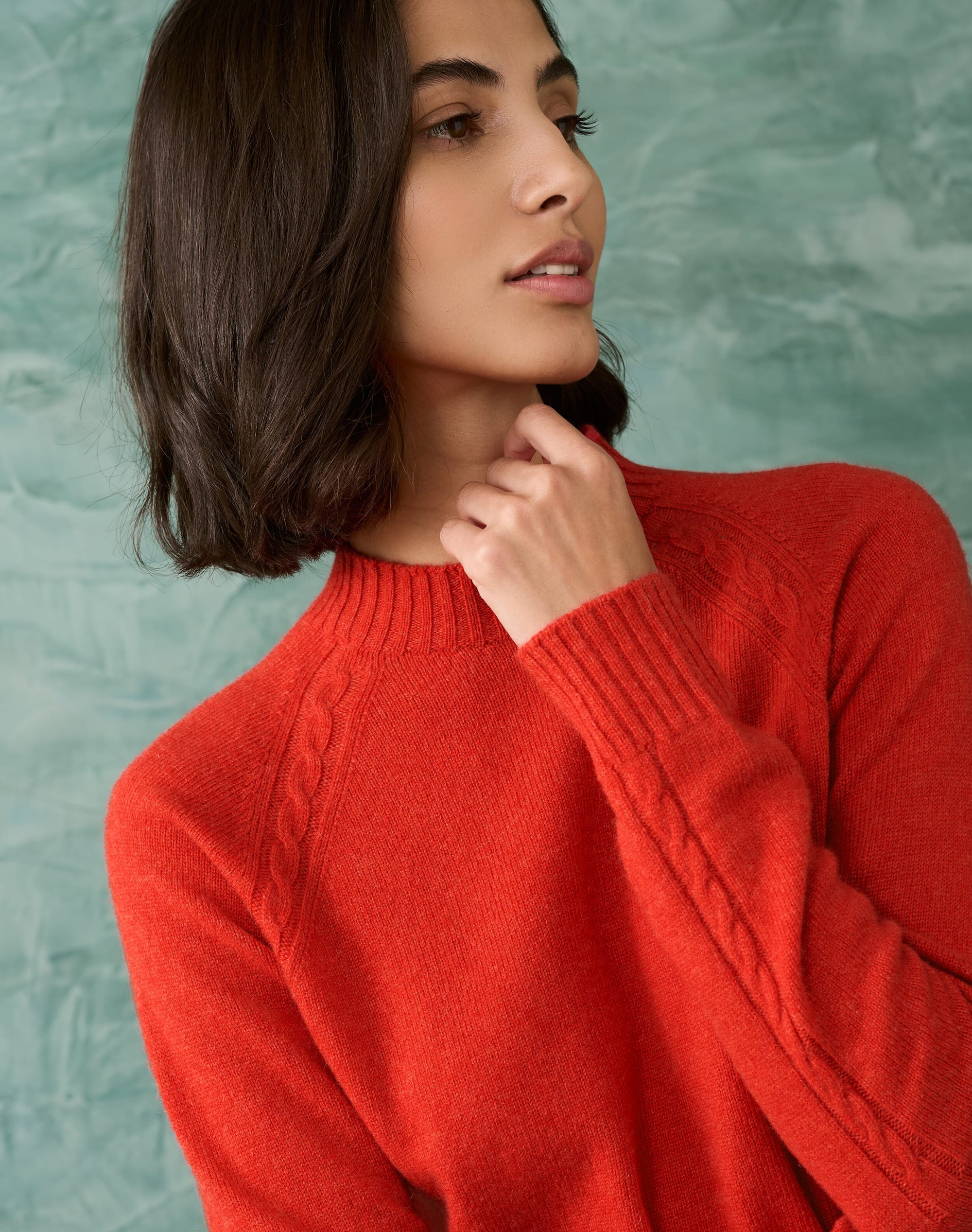 Cashmere Cable Jumper
