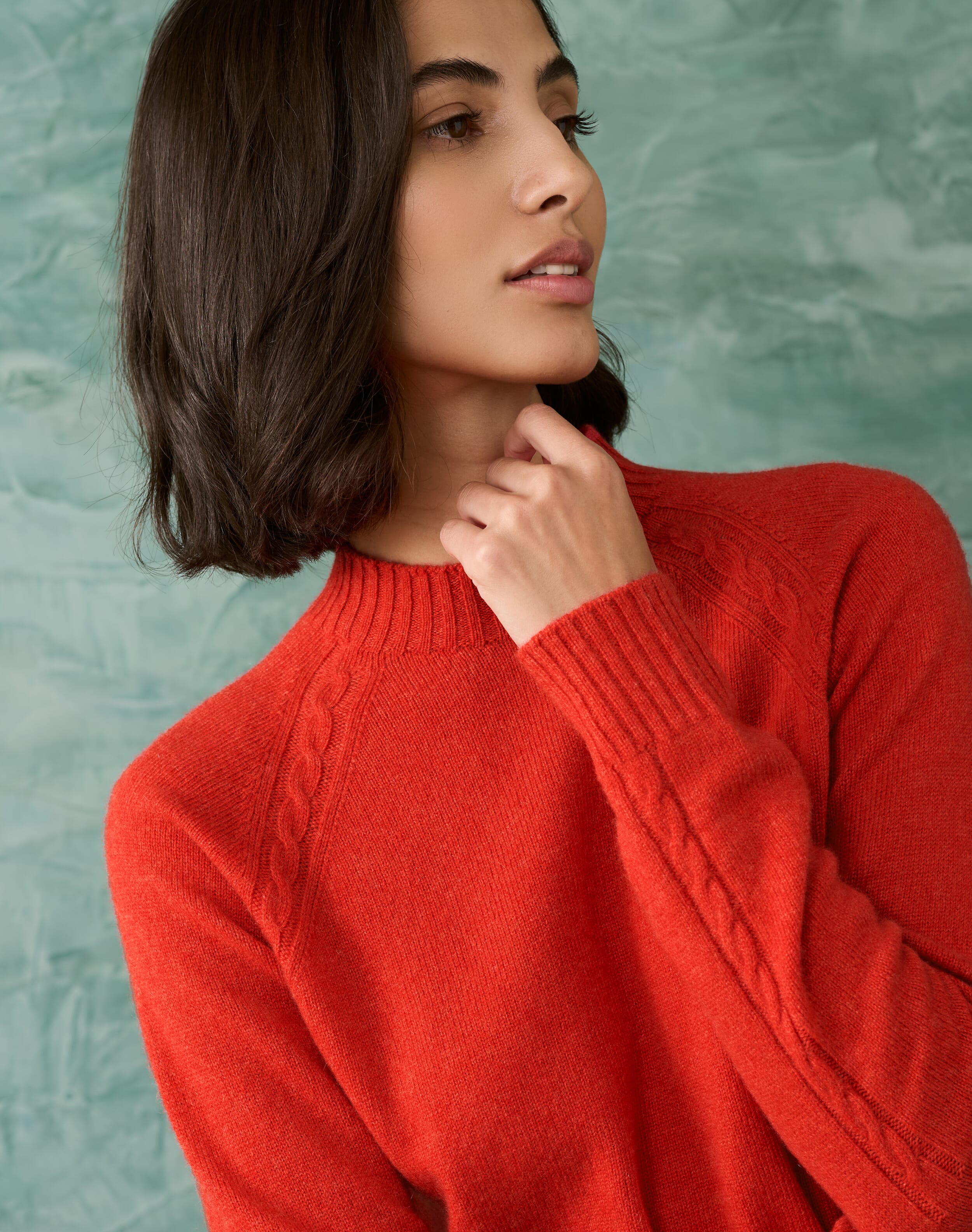 Cashmere Cable Jumper