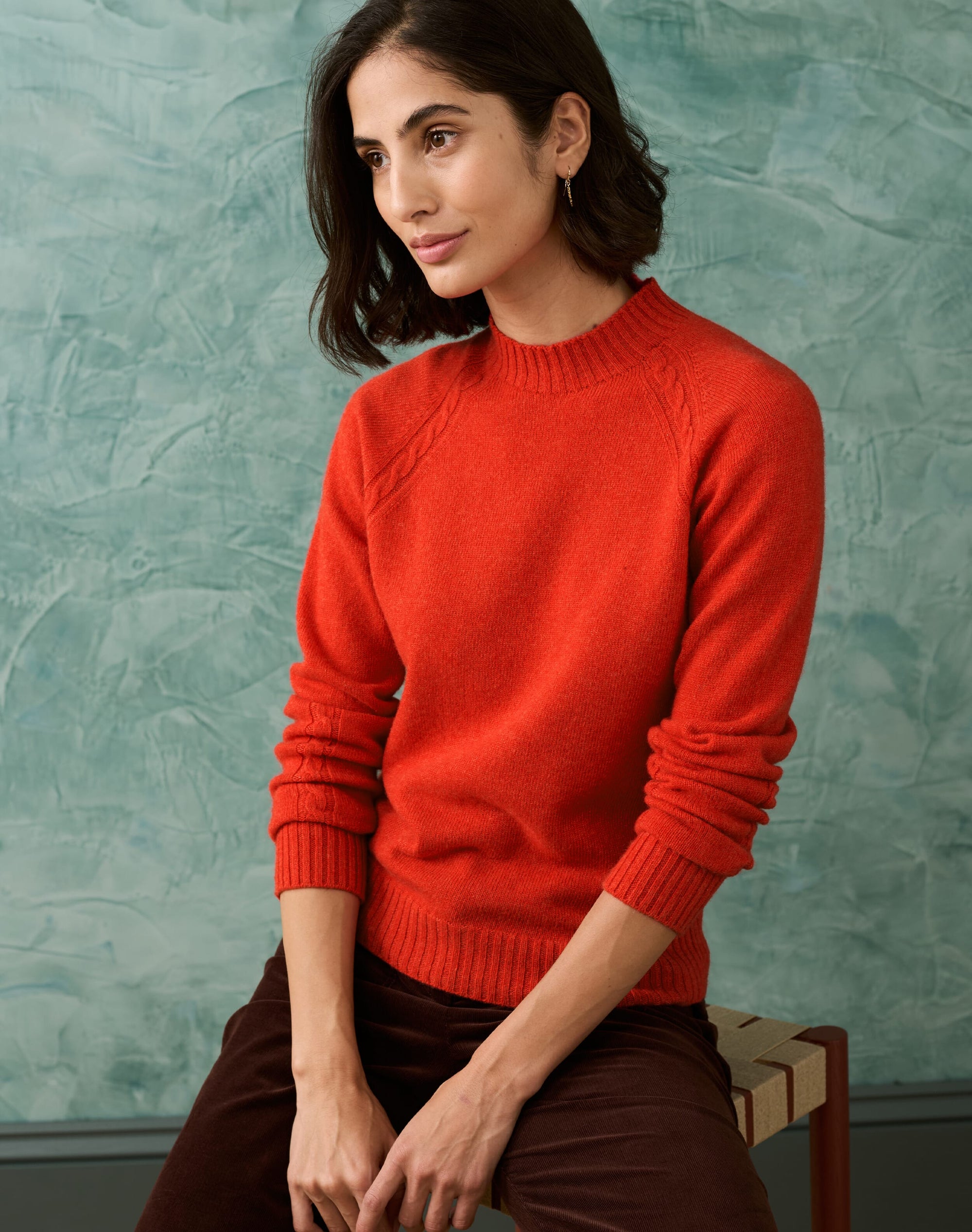 Cashmere Cable Jumper