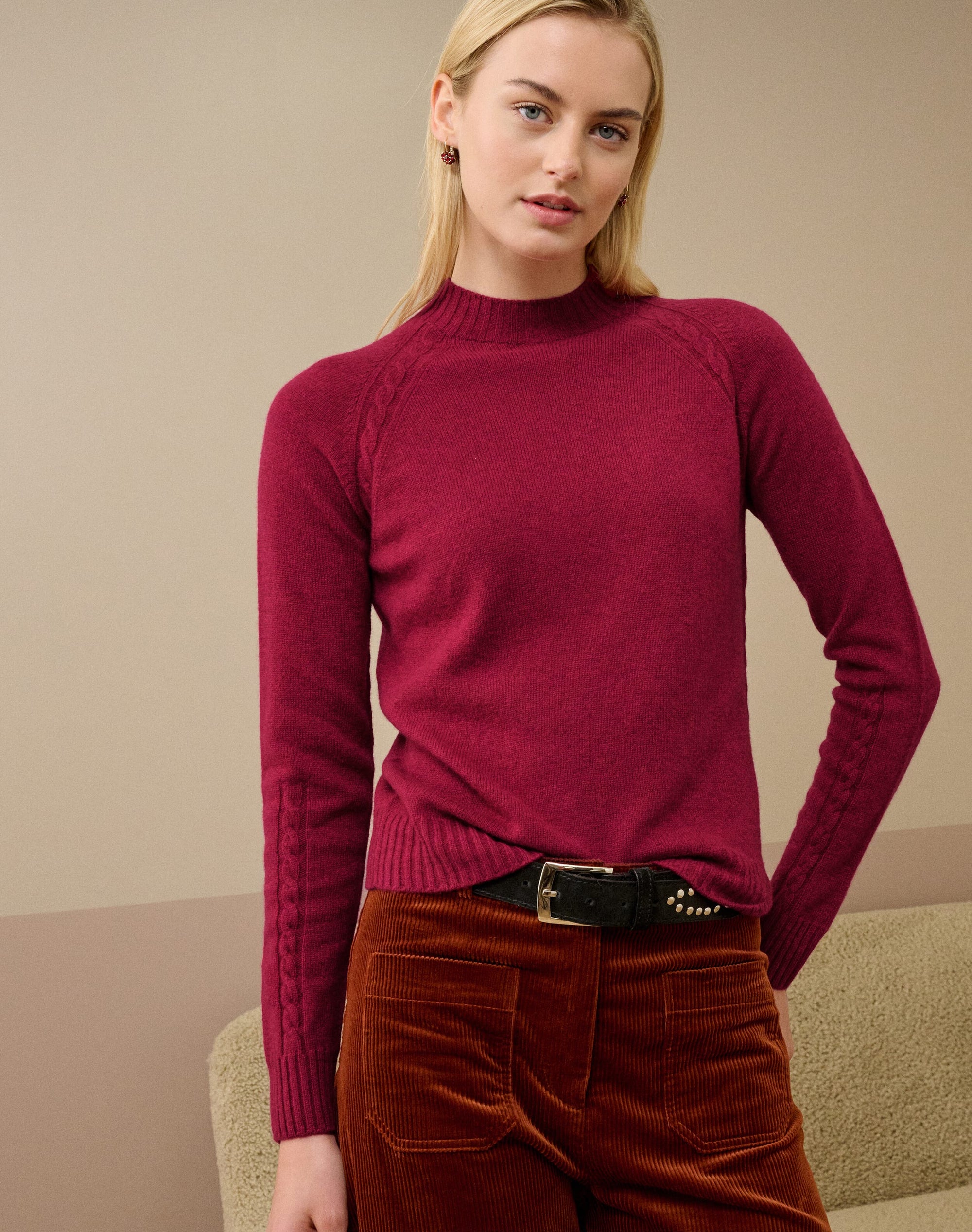 Cashmere Cable Jumper
