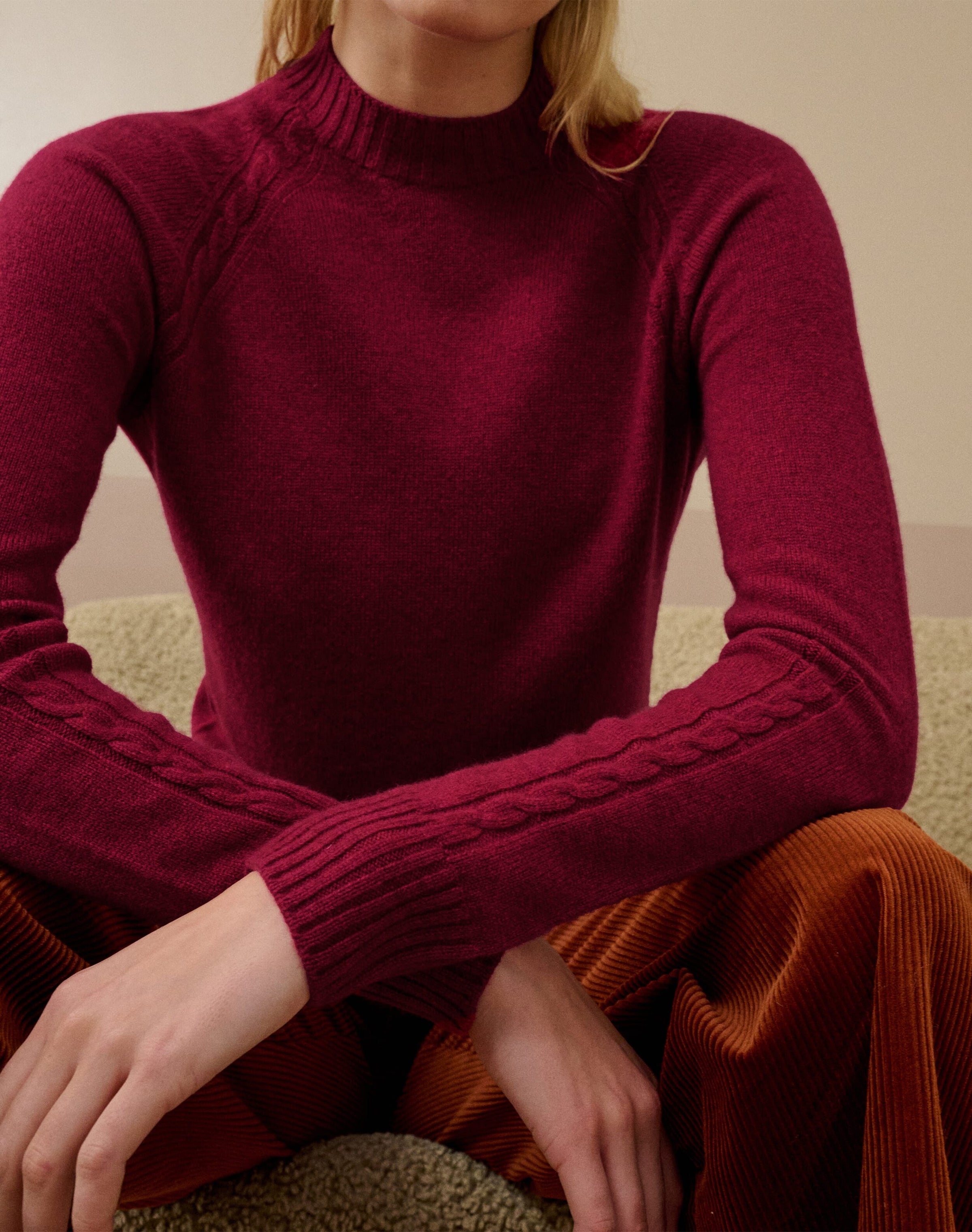 Cashmere Cable Jumper