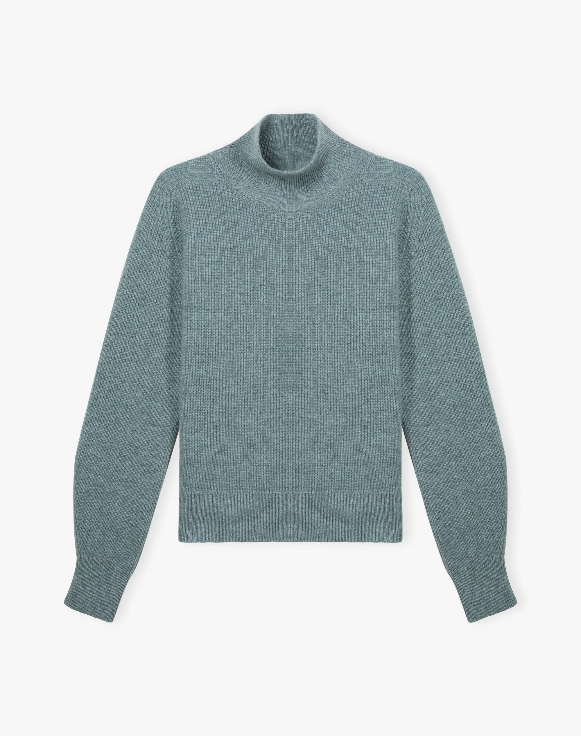 Cashmere Ribbed Week End Polo Neck