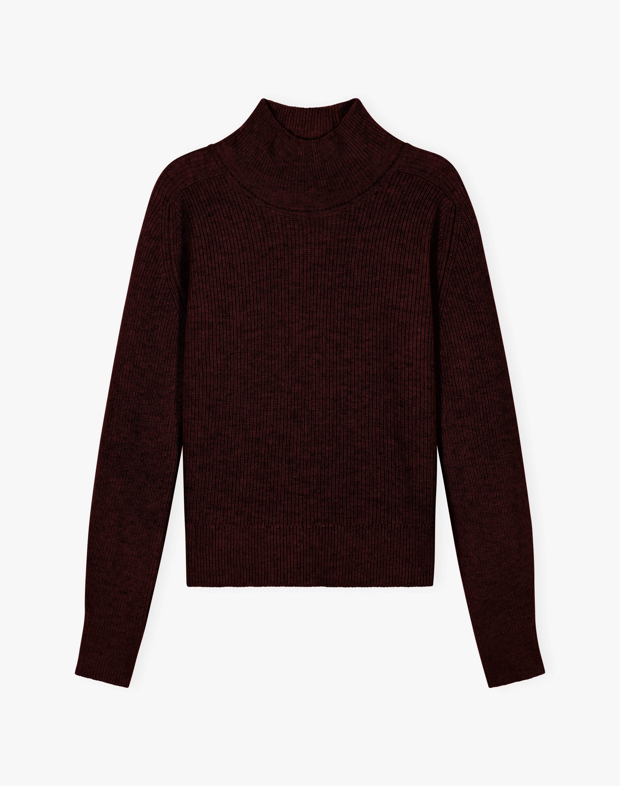 Cashmere Ribbed Week End Polo Neck