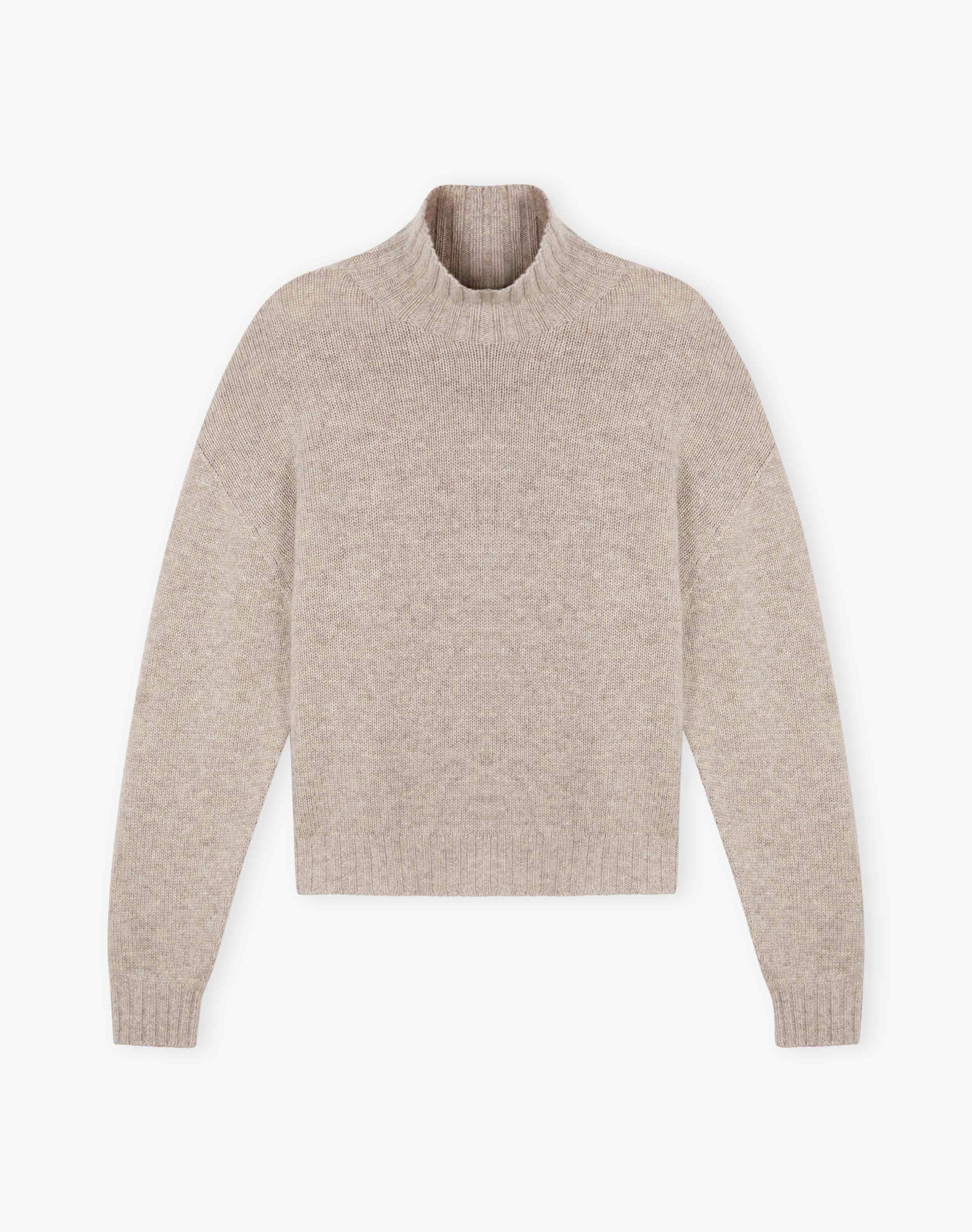 Cashmere Luxe Knit Polo Neck