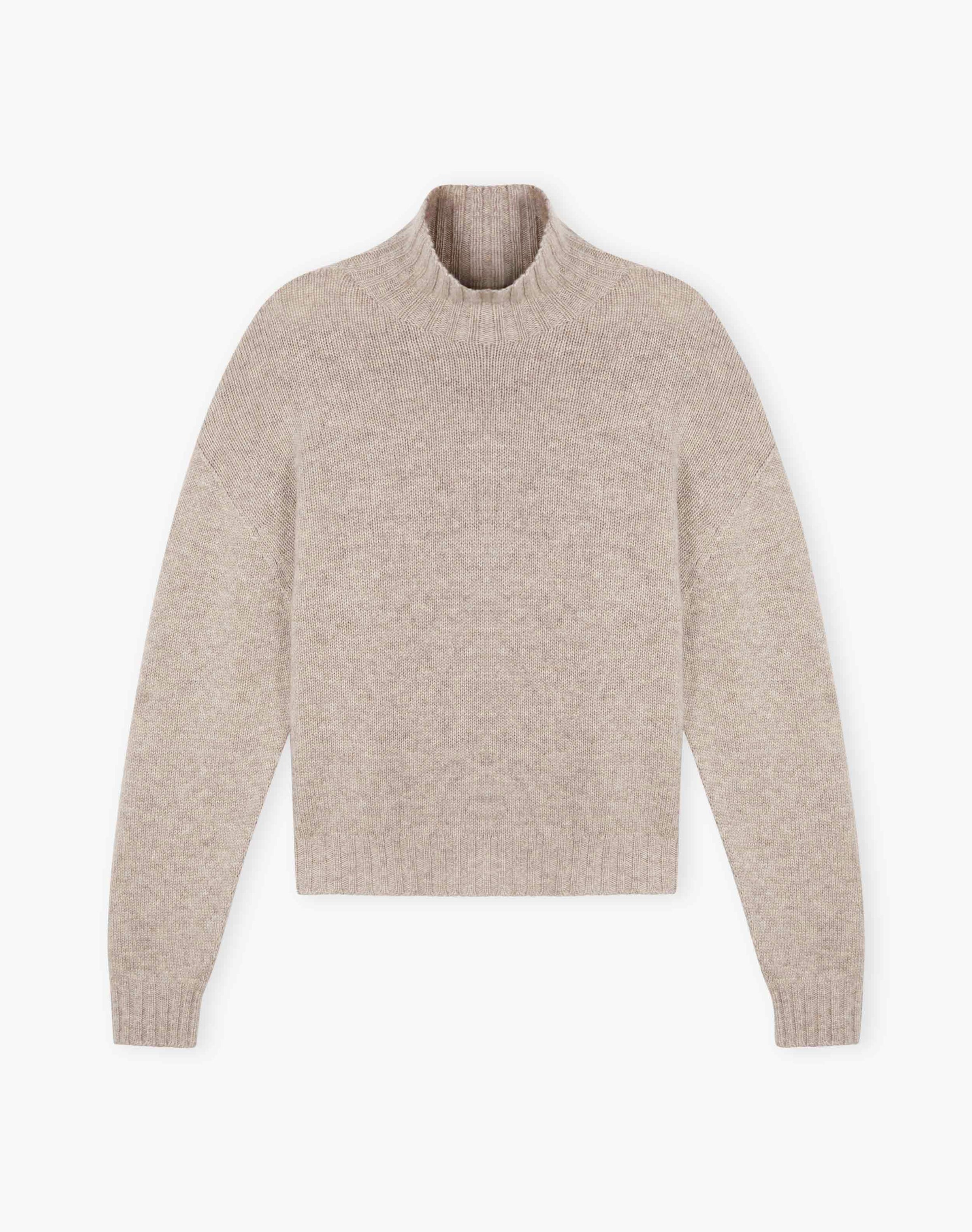 Cashmere Luxe Knit Polo Neck