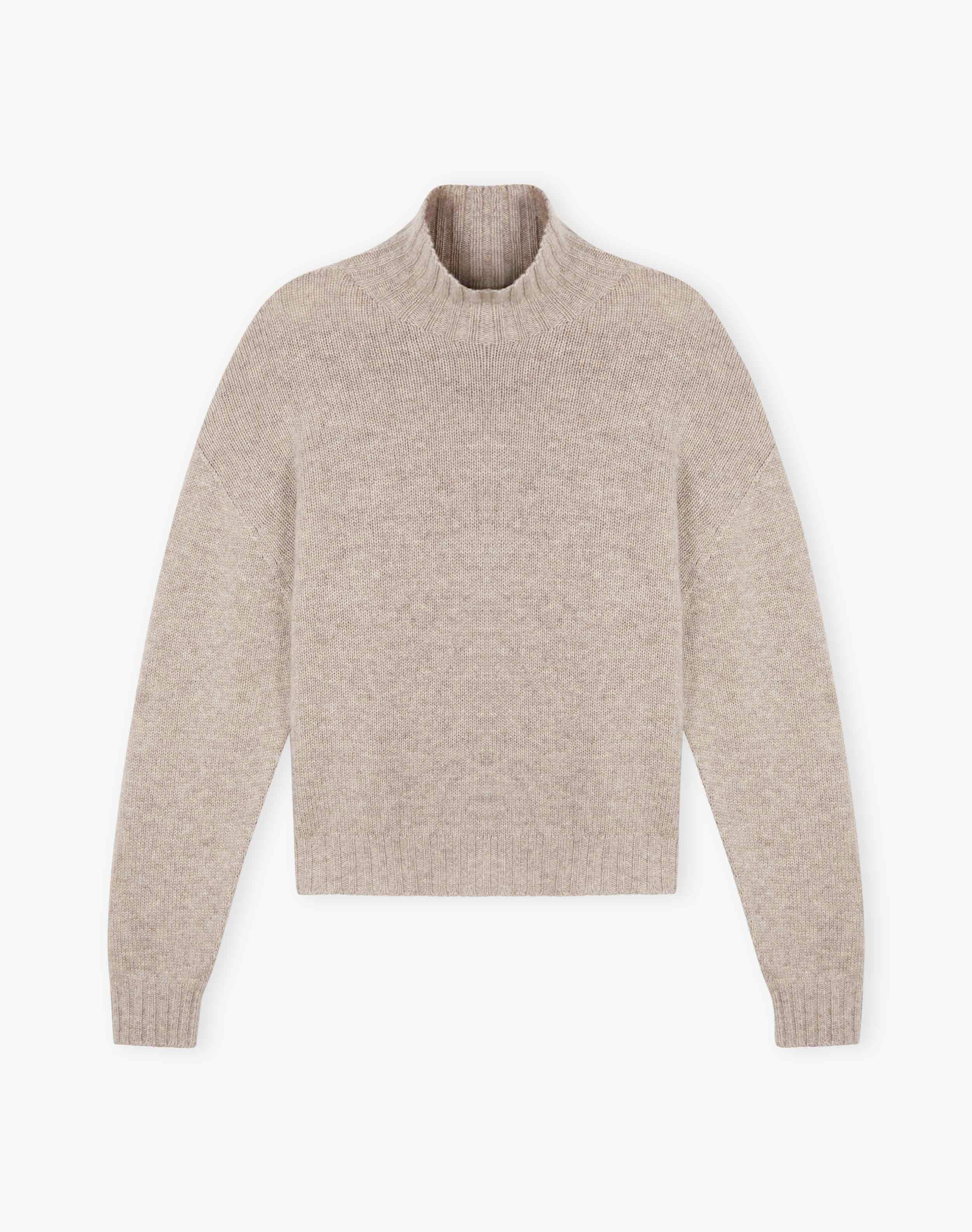 Cashmere Luxe Knit Polo Neck