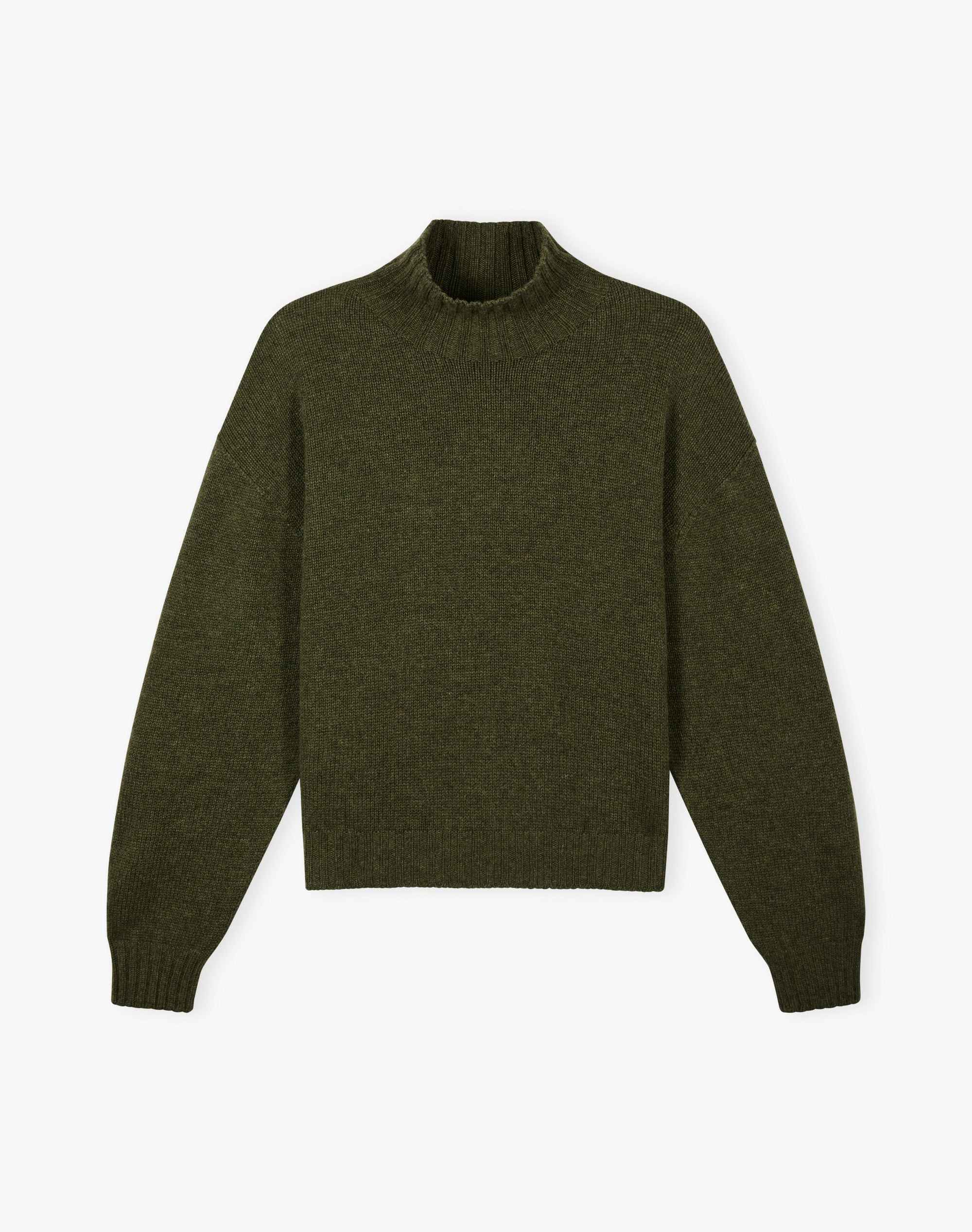 Cashmere Luxe Knit Polo Neck