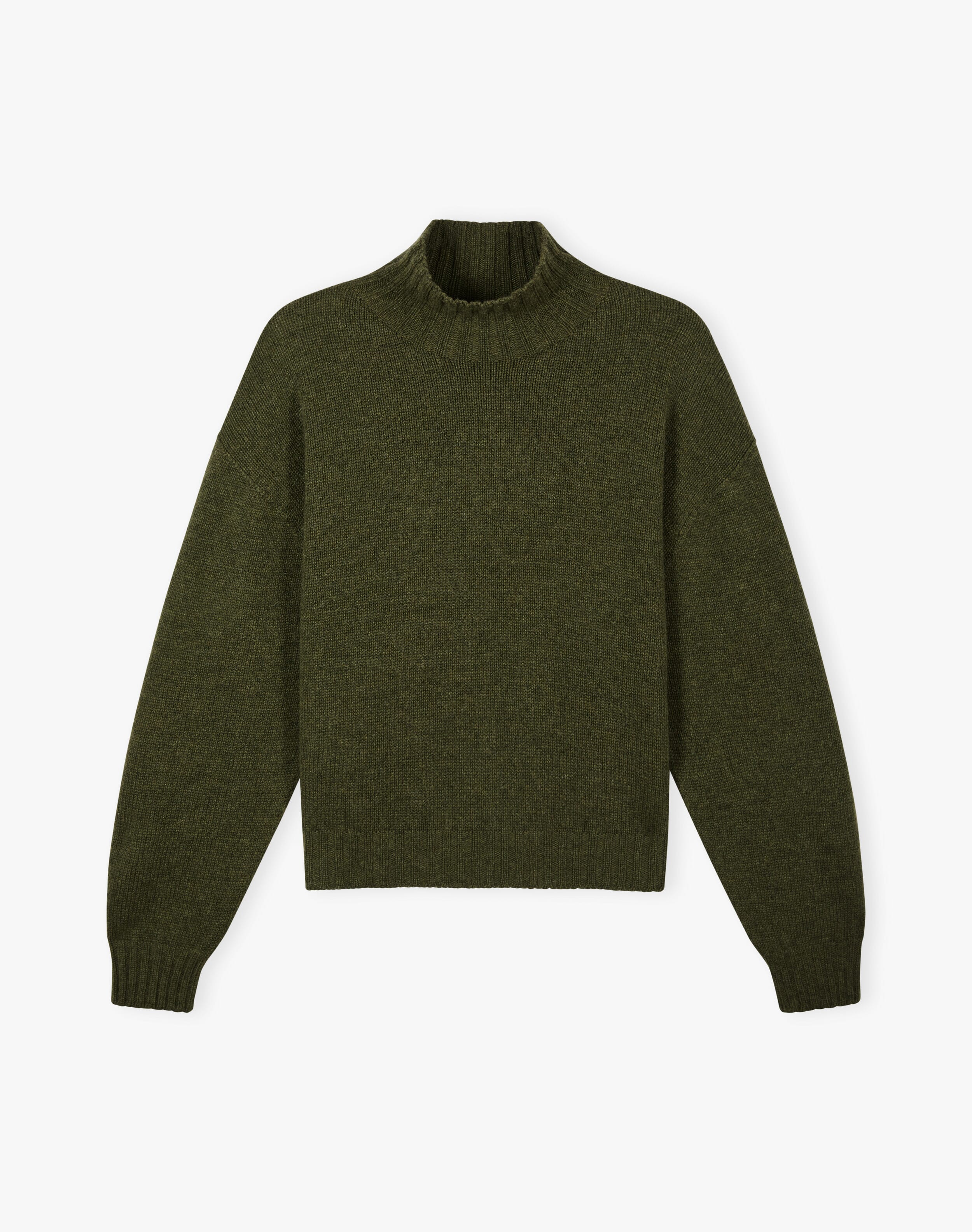 Cashmere Luxe Knit Polo Neck