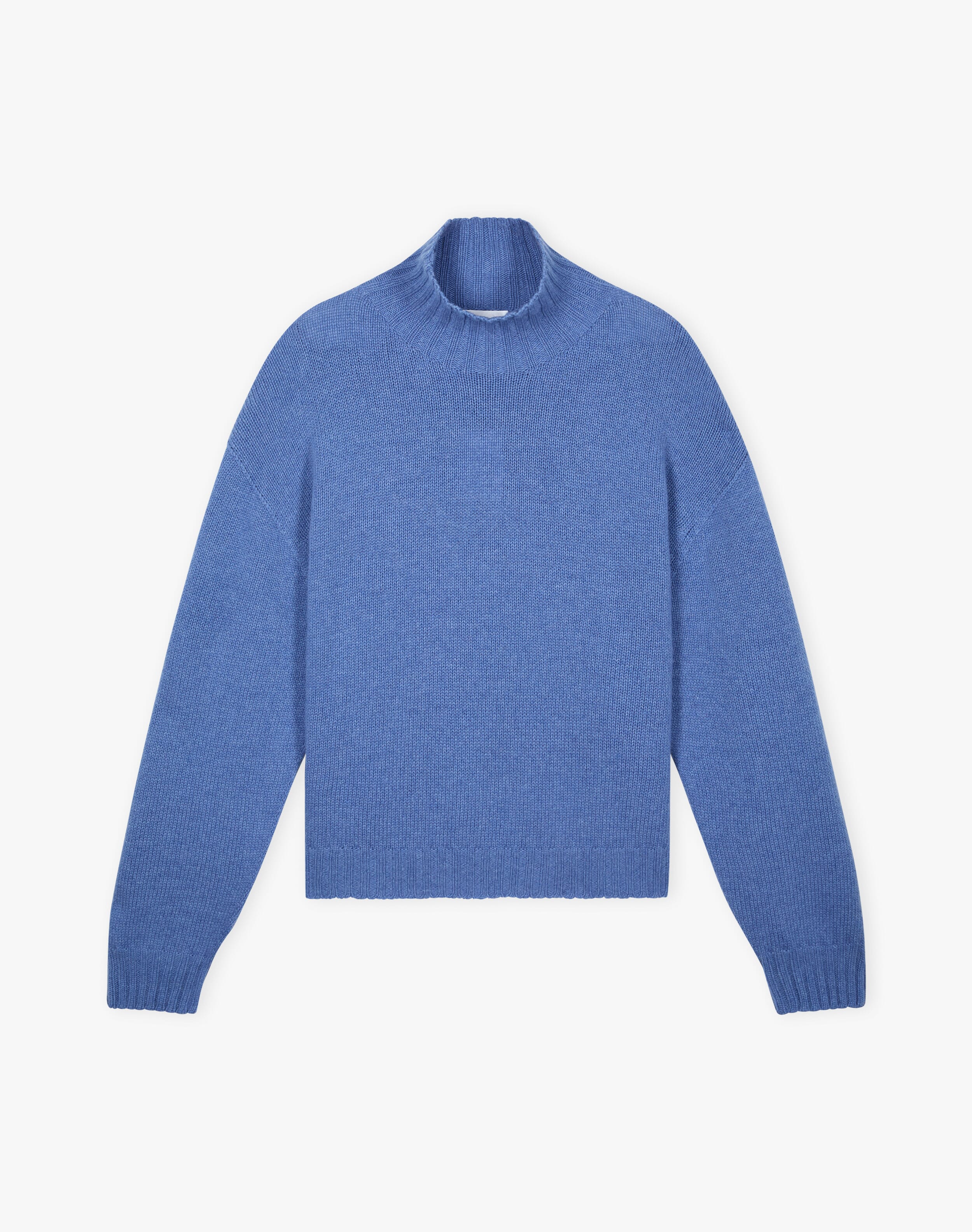 Cashmere Luxe Knit Polo Neck