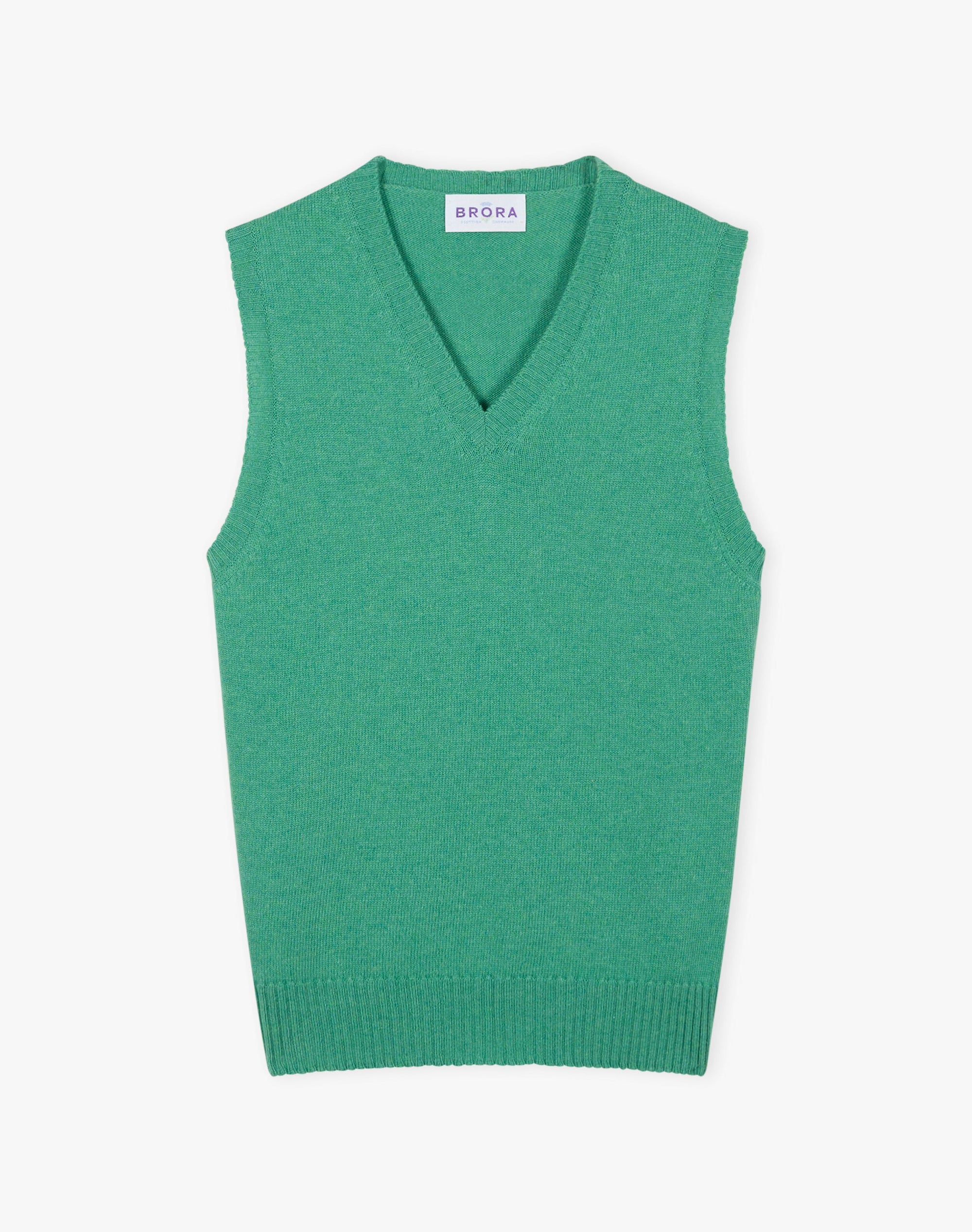 Cashmere V Neck Tank