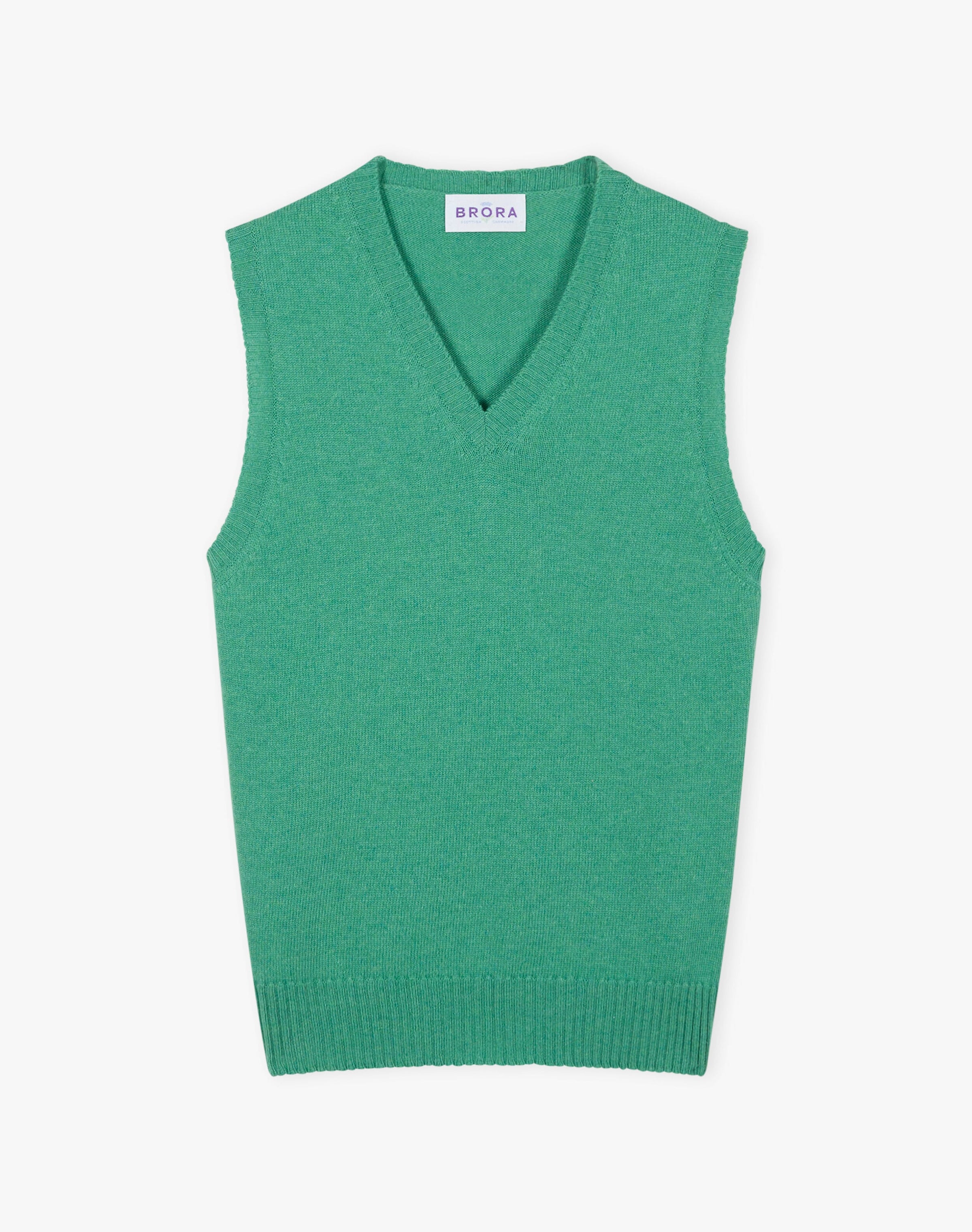 Cashmere V Neck Tank
