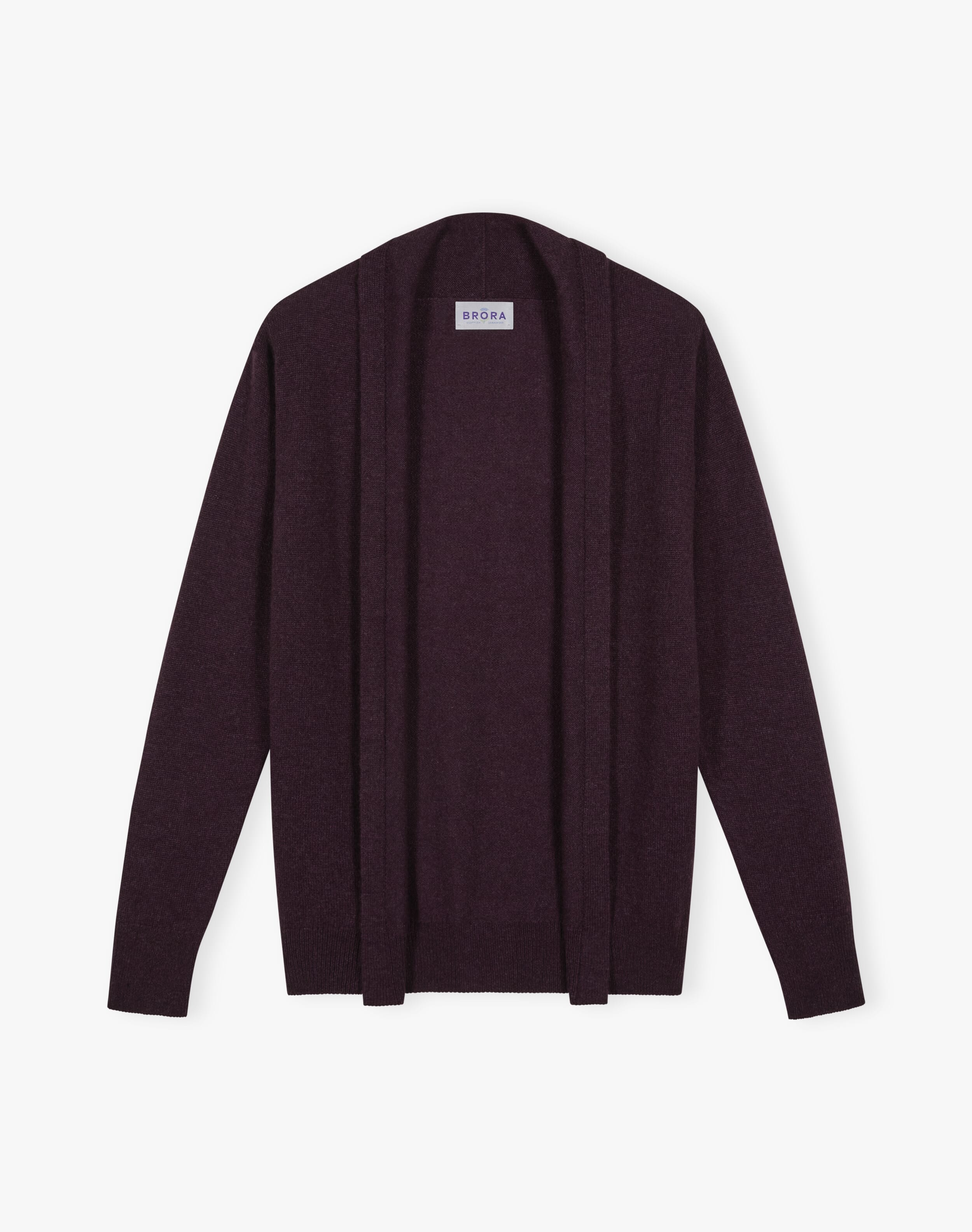 Cashmere Gauzy Shawl Cardigan
