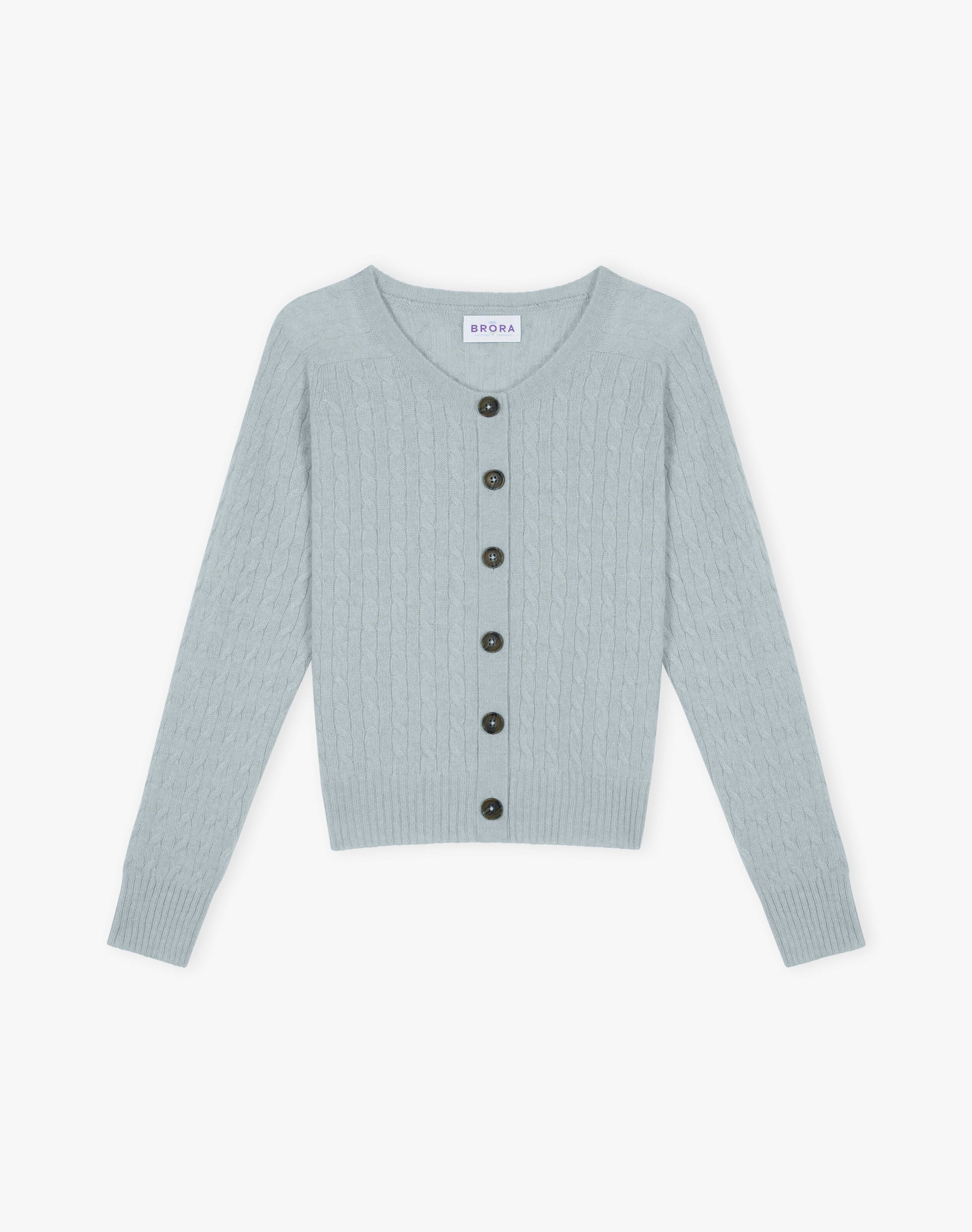 Cashmere Cable Cardigan
